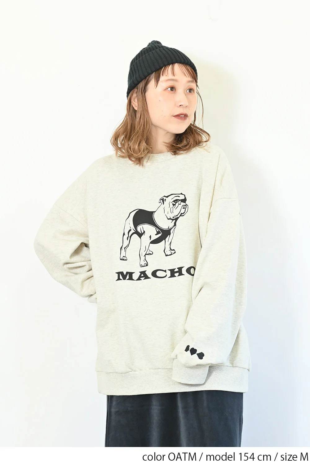 ブルドッグプリント裏毛プルオーバー - Image 13