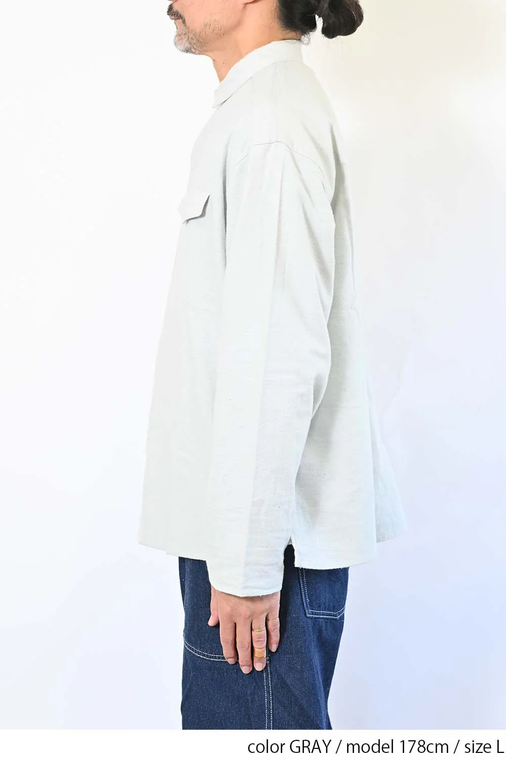 起毛オックスシャツ - Image 16