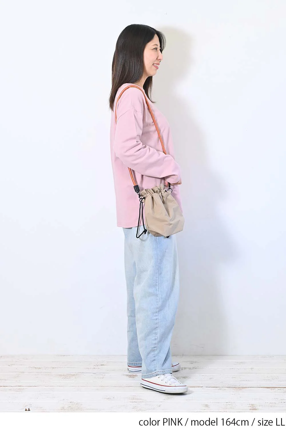 ワイドな無地ロンTEE - Image 10
