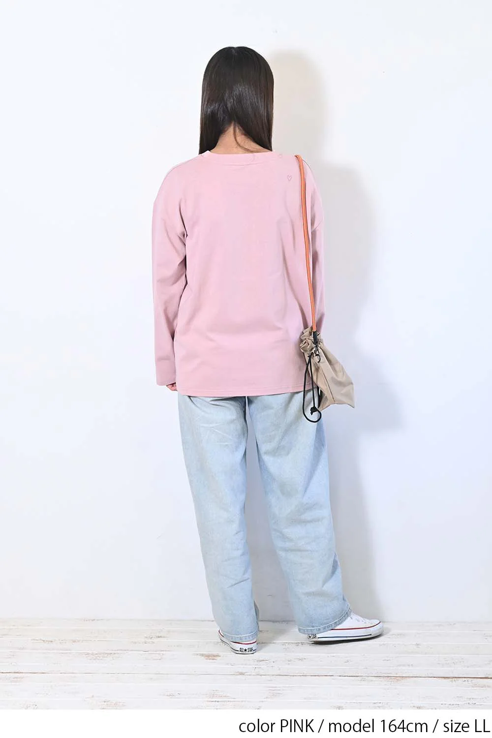 ワイドな無地ロンTEE - Image 11