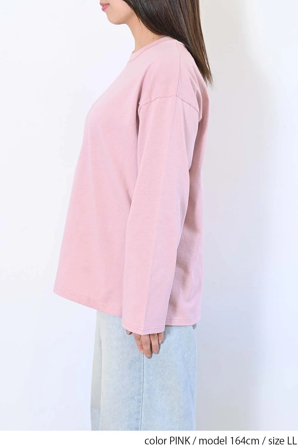 ワイドな無地ロンTEE - Image 28