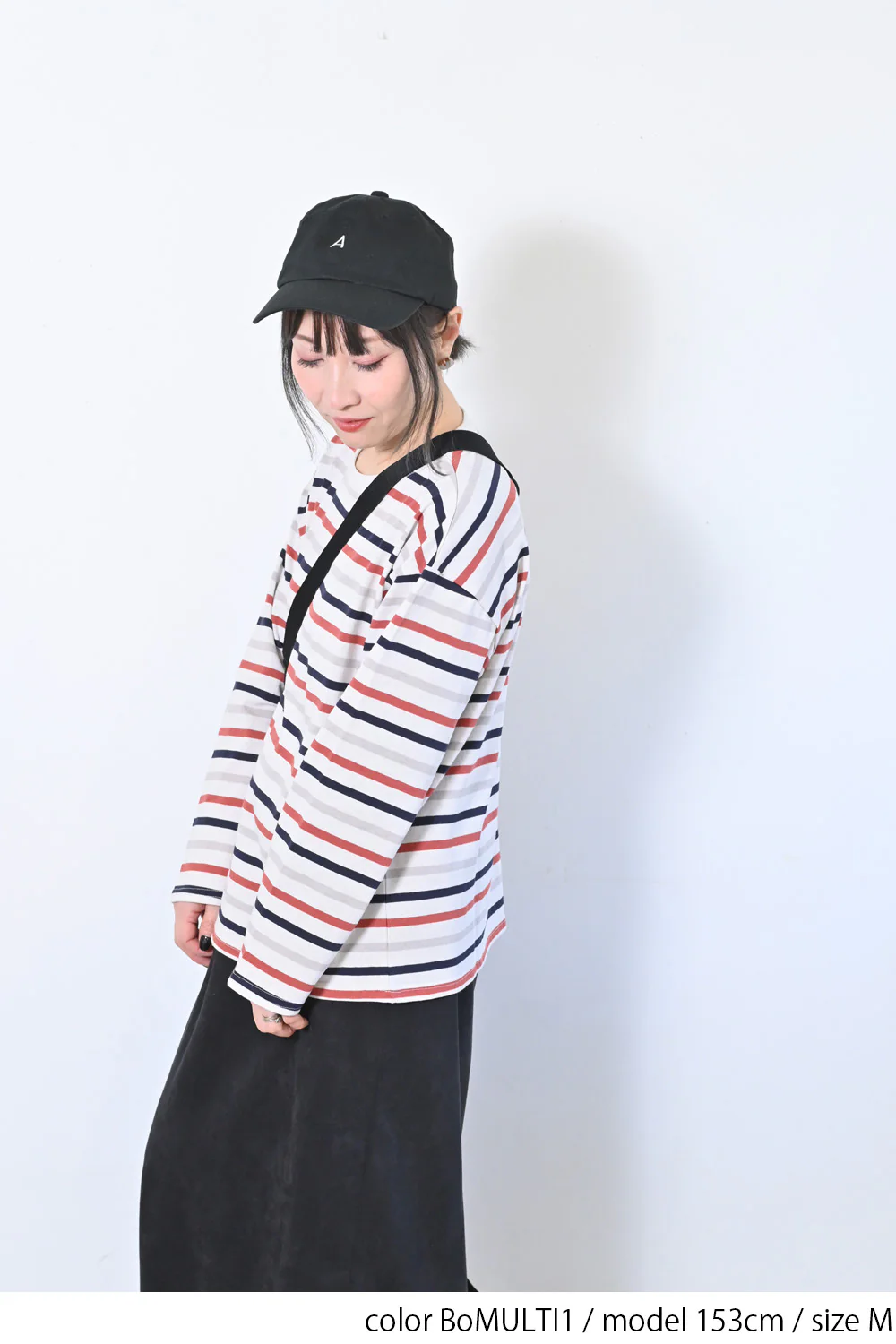 ワイドなボーダーロンTEE - Image 15