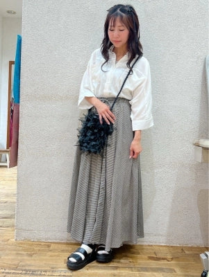 レーヨンポケ付BIGシャツ - Image 75