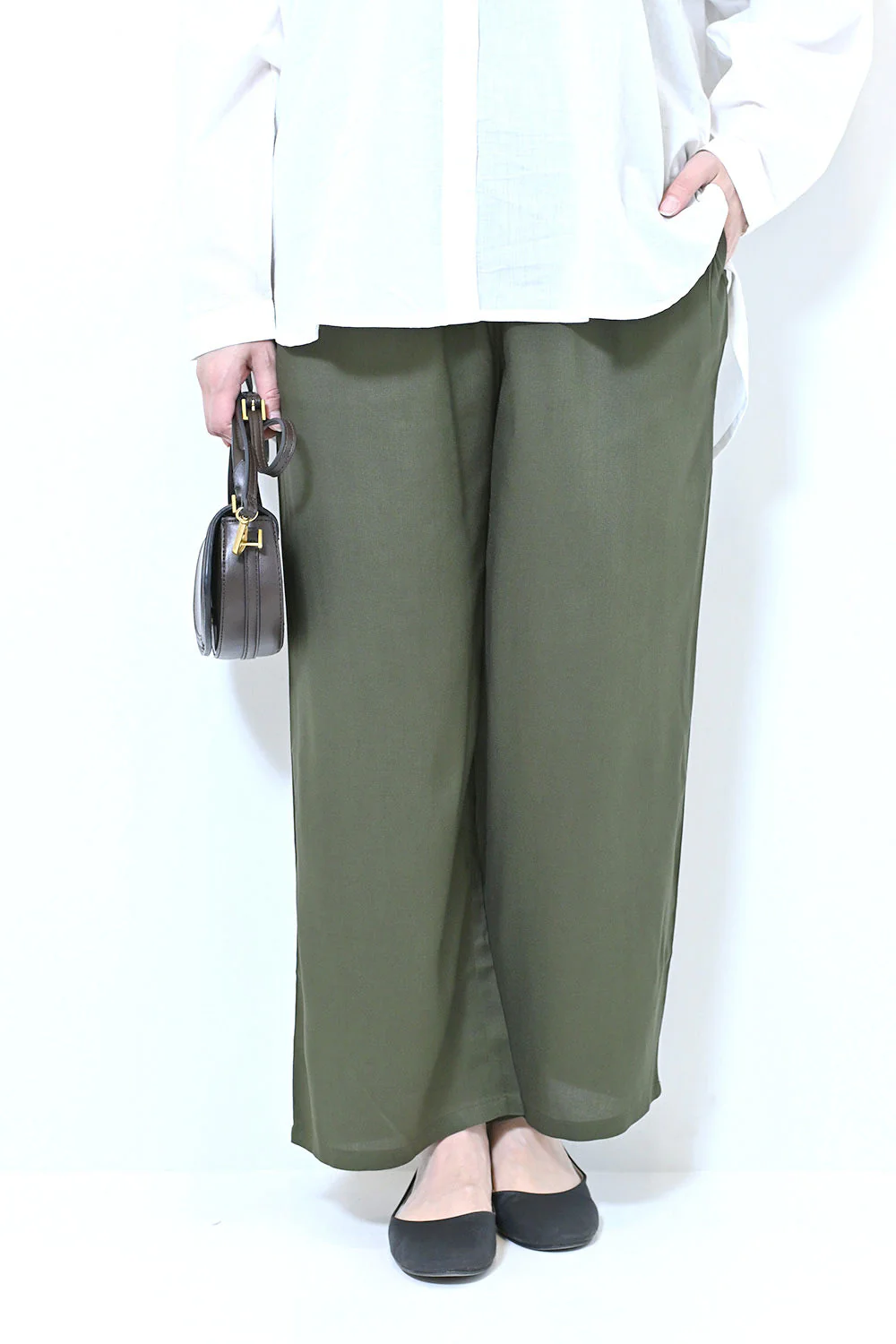 レーヨンワイドパンツ - Image 3