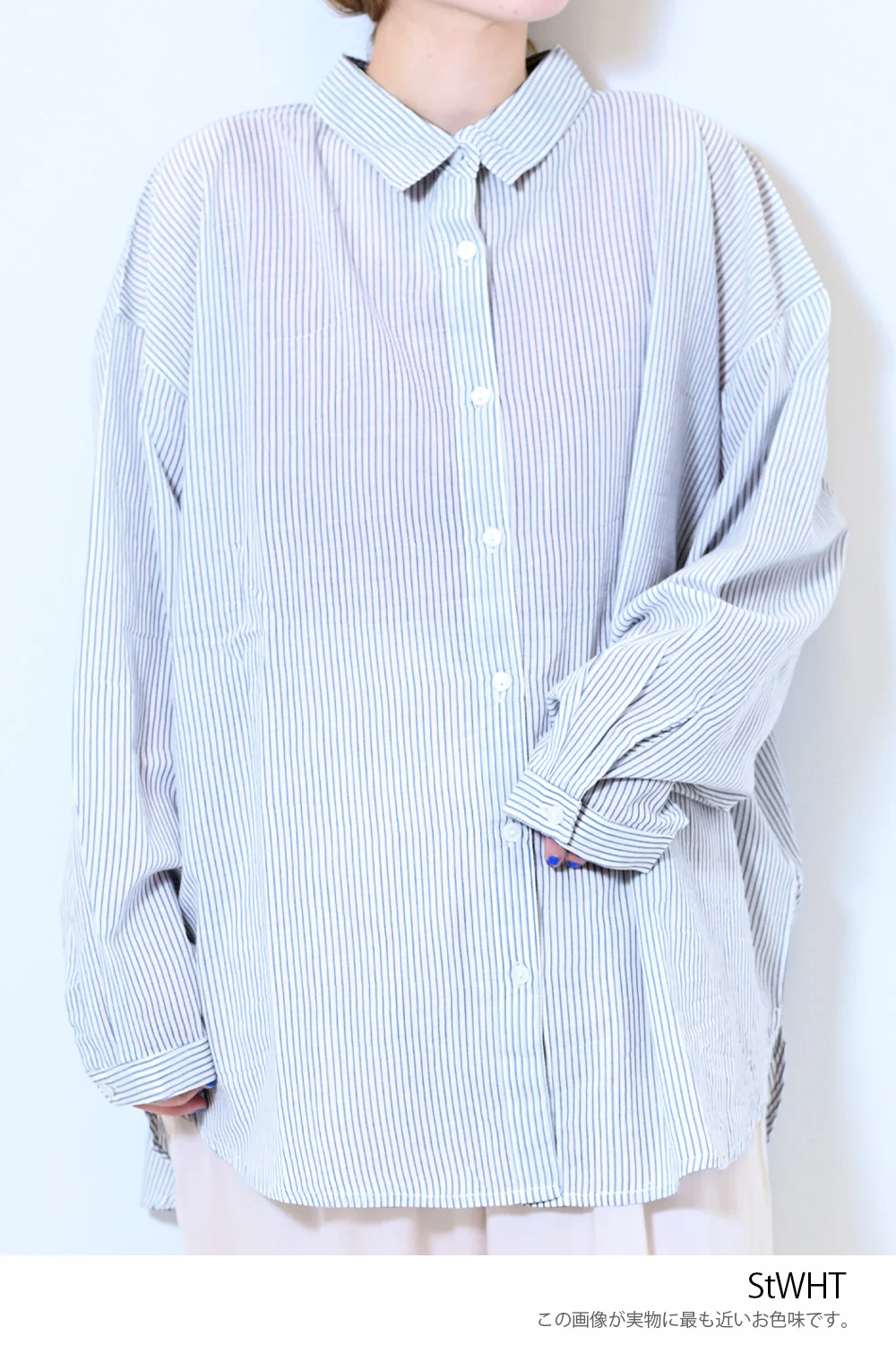 ボイル長袖シャツ - Image 45