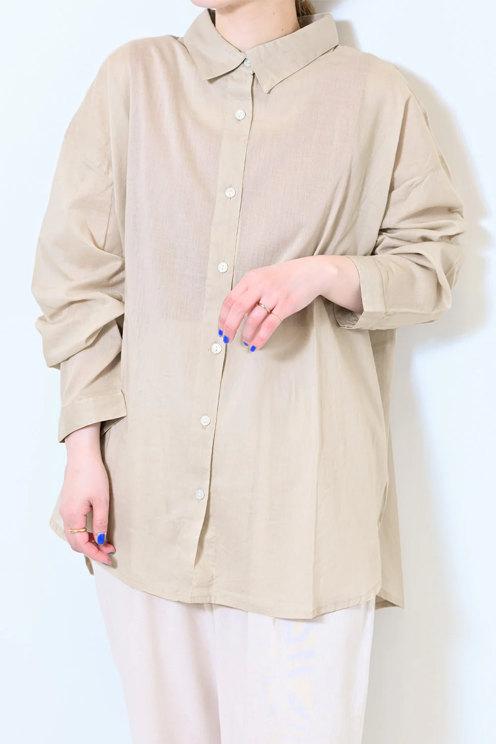 ボイル長袖シャツ - Image 5