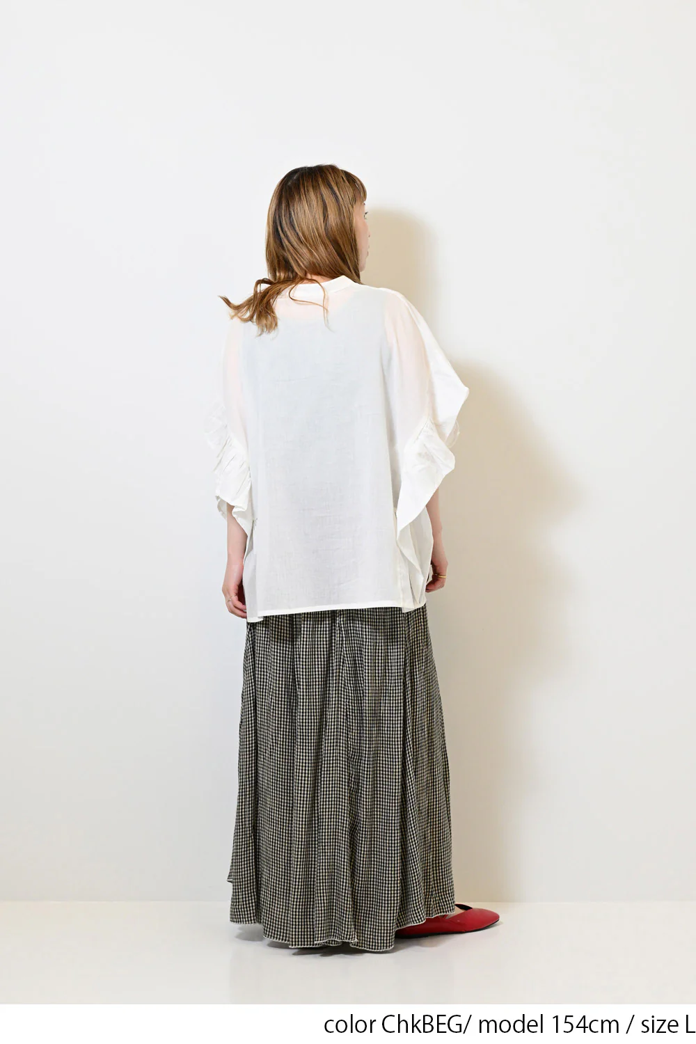 レーヨンクレープワイドパンツ - Image 17