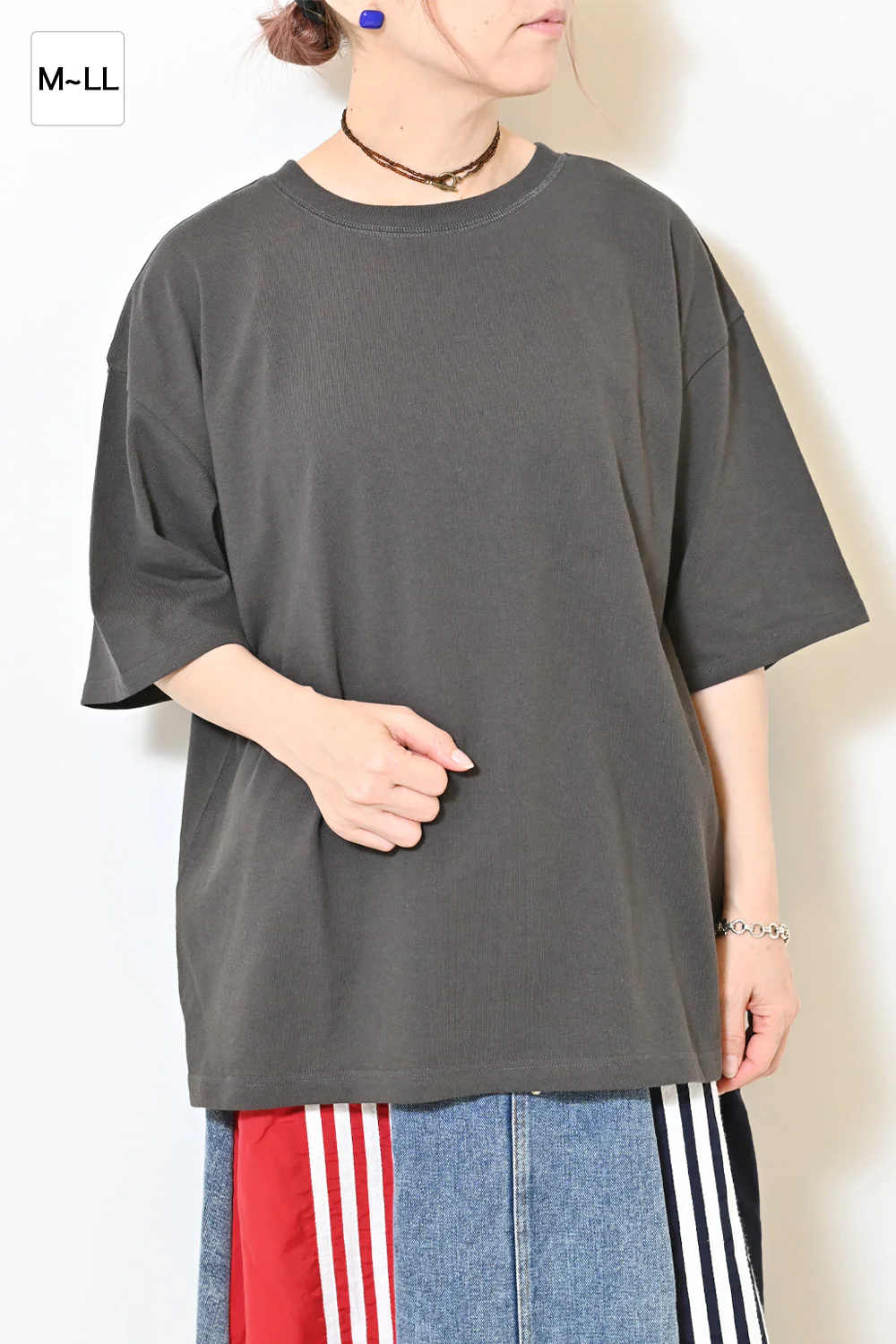 ワイドな無地TEE② - Image 3