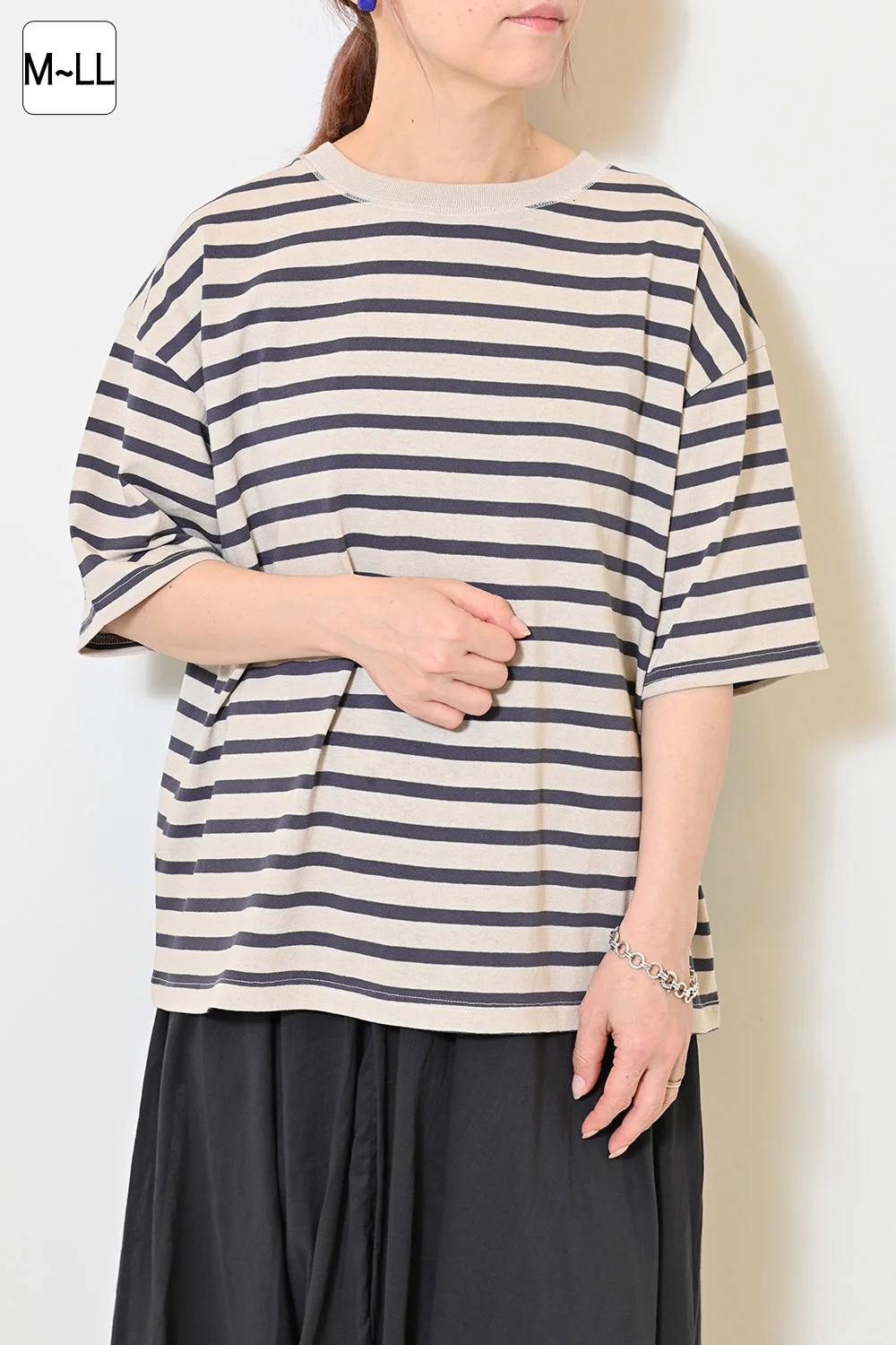 ワイドなボーダーTEE② - Image 3