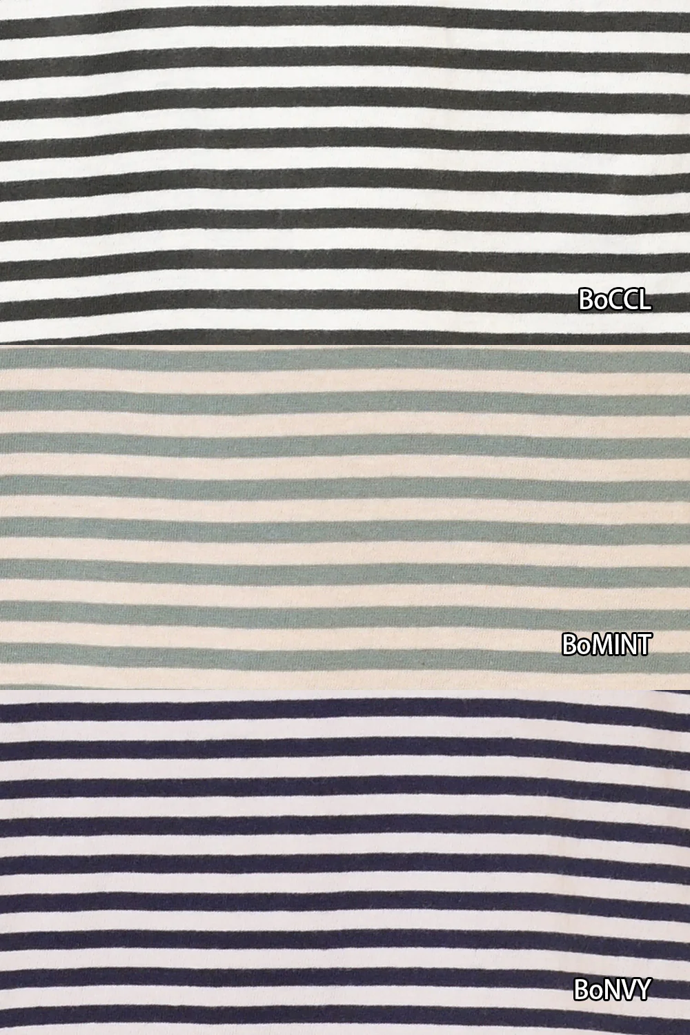 さらさらベーシックボーダーTEE② - Image 27