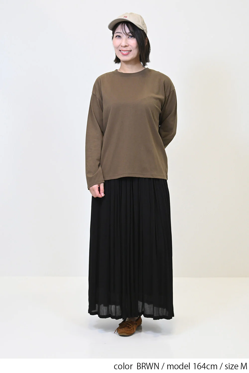 ワイドな無地ロンTEE - Image 23