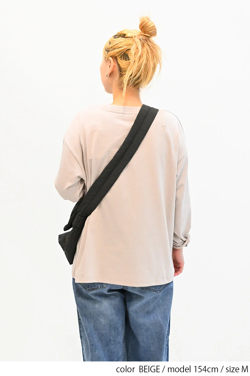 ワイドな無地ロンTEE - Image 31