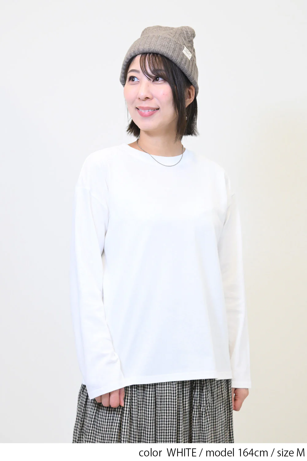 ワイドな無地ロンTEE - Image 35