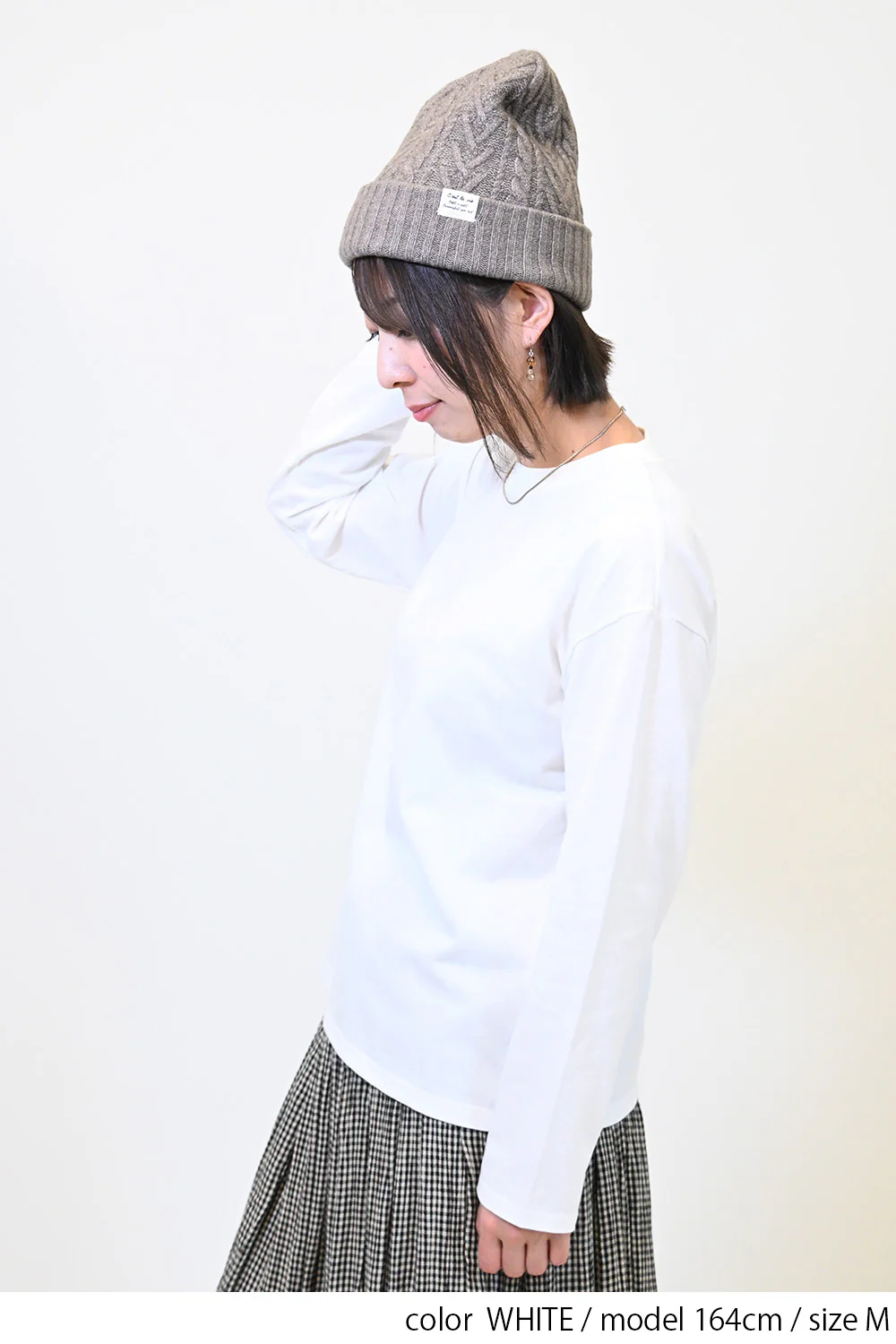 ワイドな無地ロンTEE - Image 36