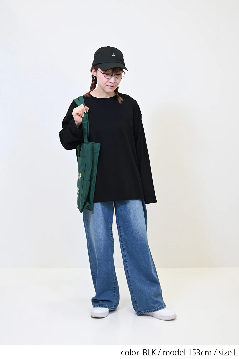 ワイドな無地ロンTEE - Image 40
