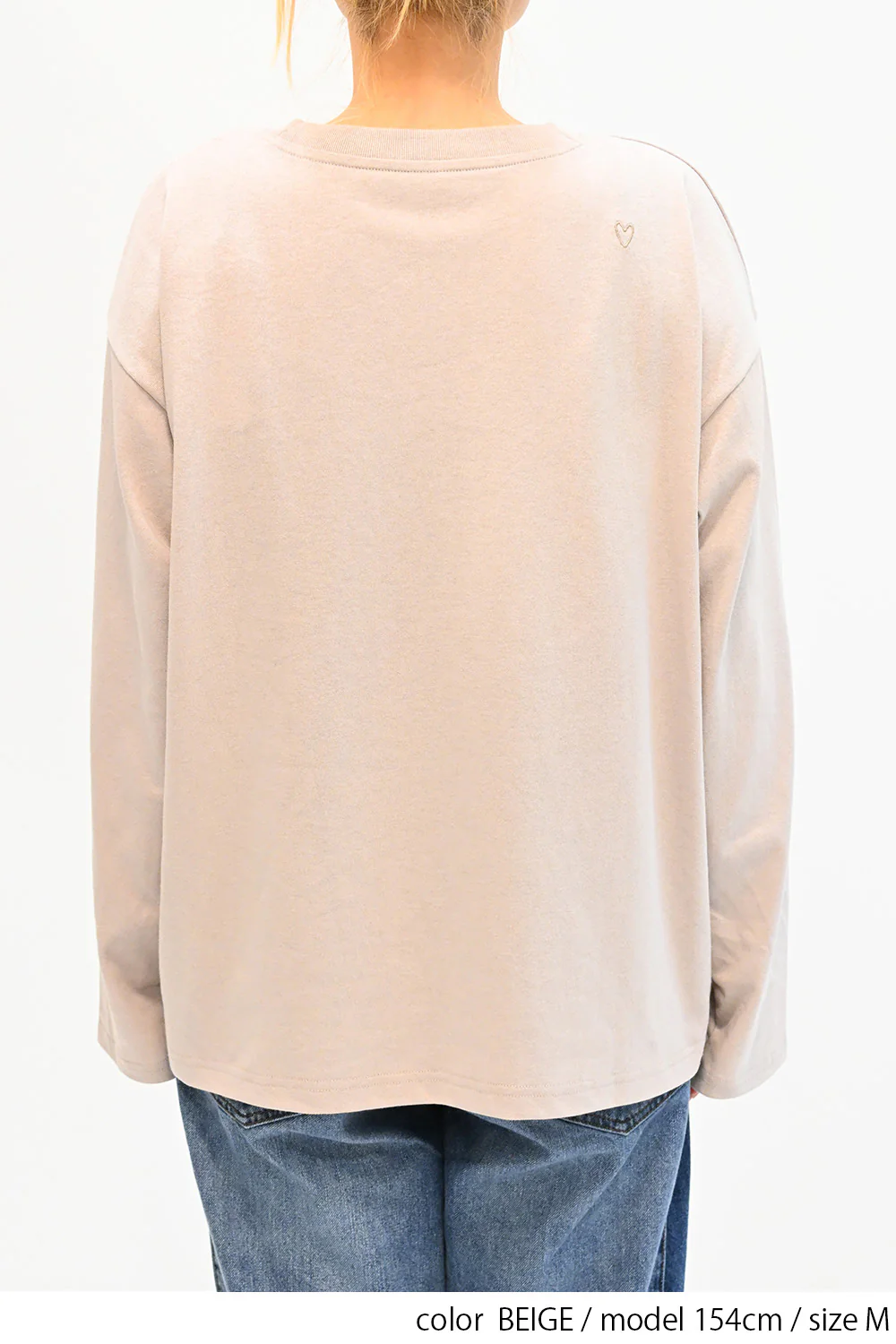 ワイドな無地ロンTEE - Image 49