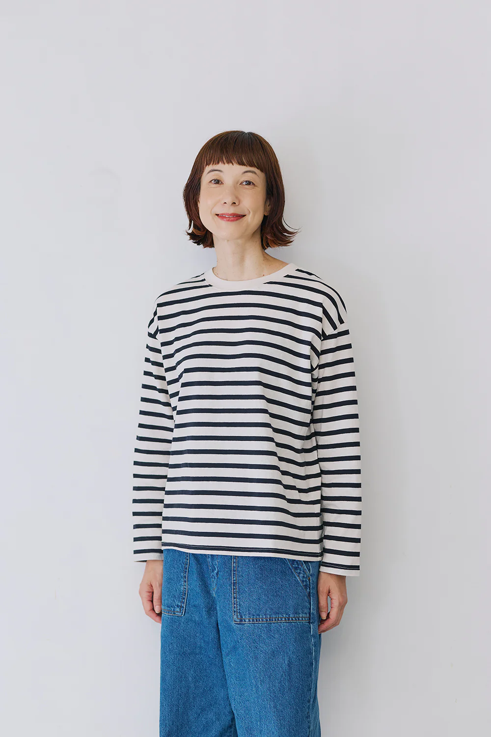 ワイドなボーダーロンTEE - Image 7