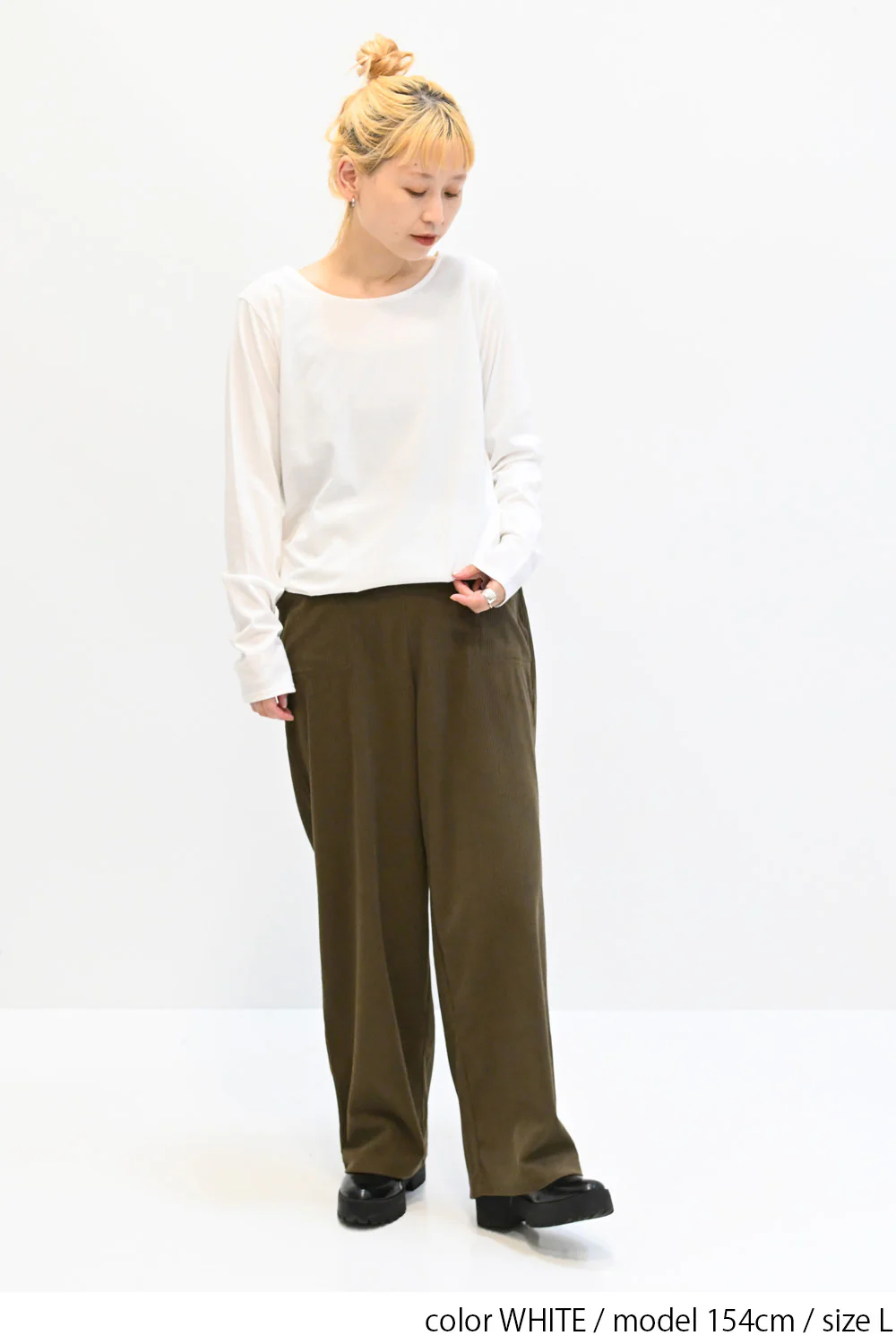 ニコニコ無地ロンTEE - Image 22