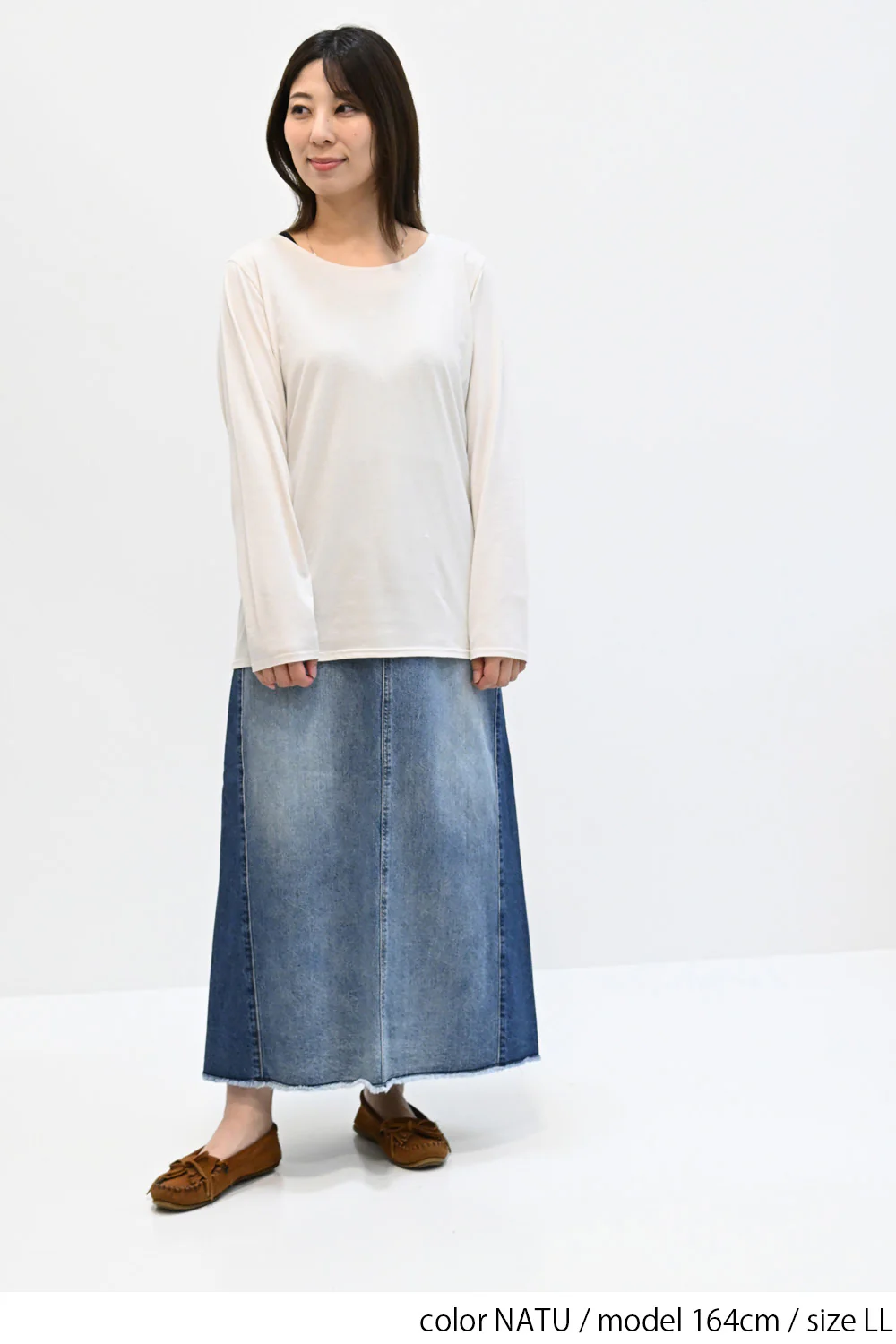 ニコニコ無地ロンTEE - Image 23