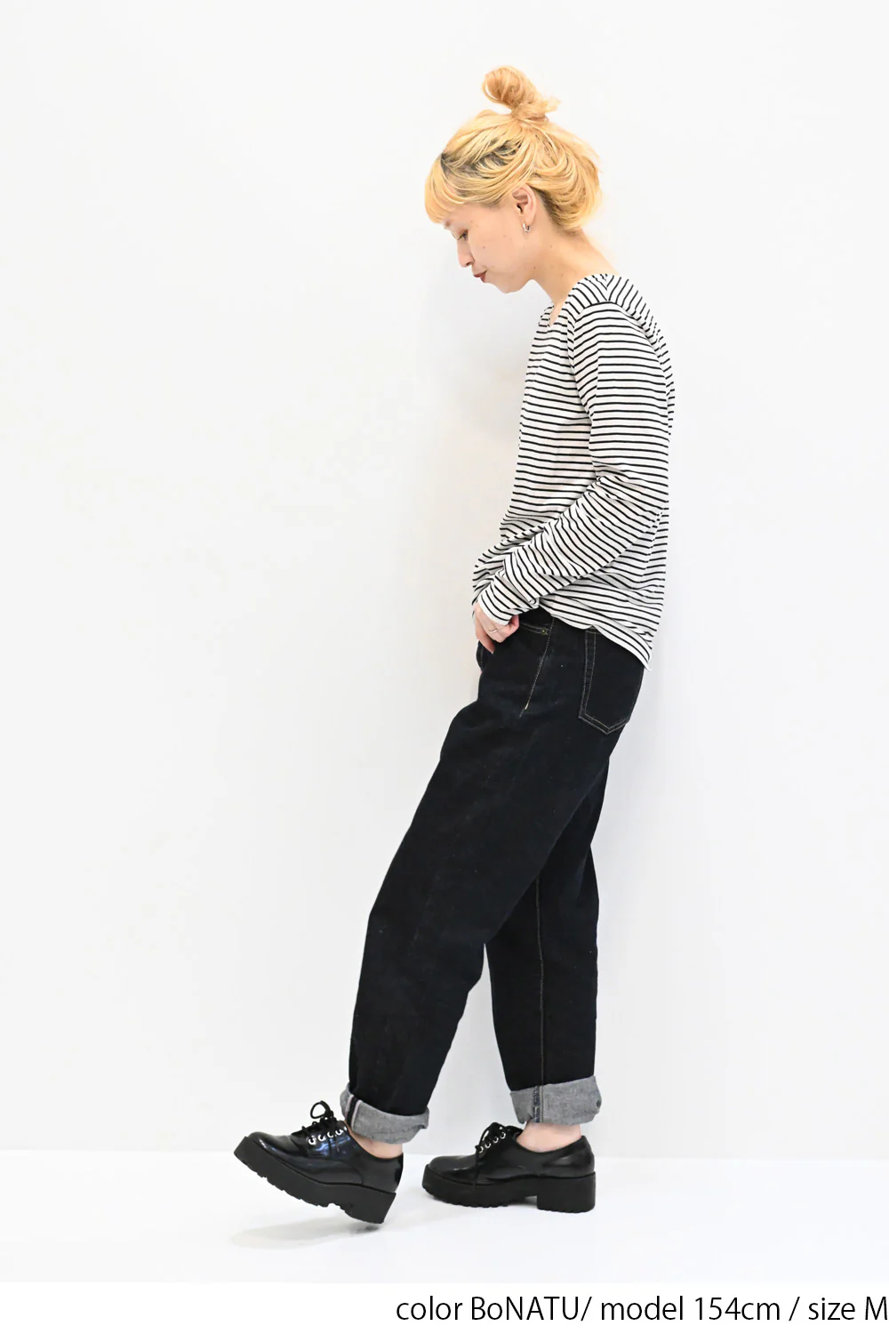 ニコニコボーダーロンTEE - Image 11