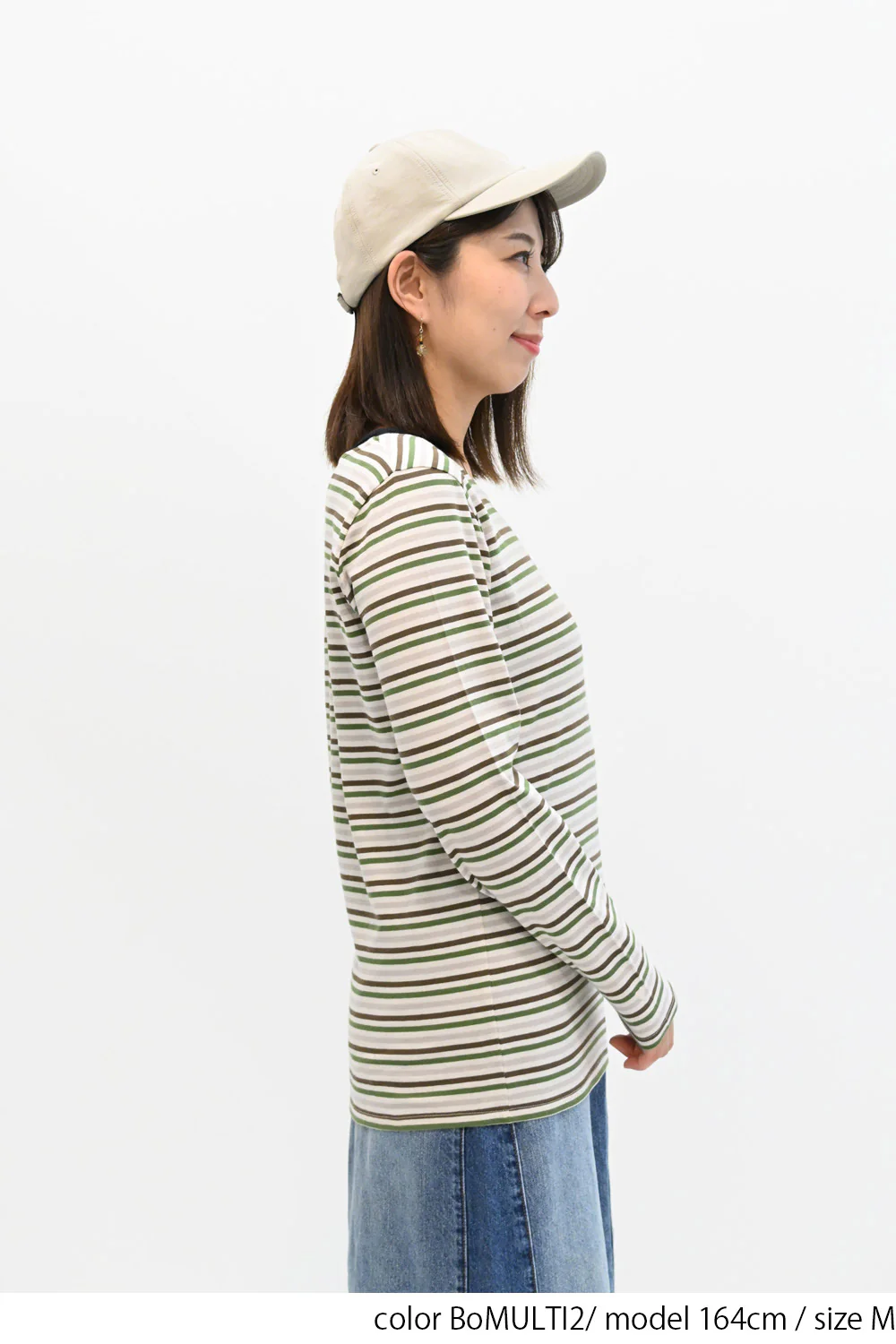 ニコニコボーダーロンTEE - Image 20