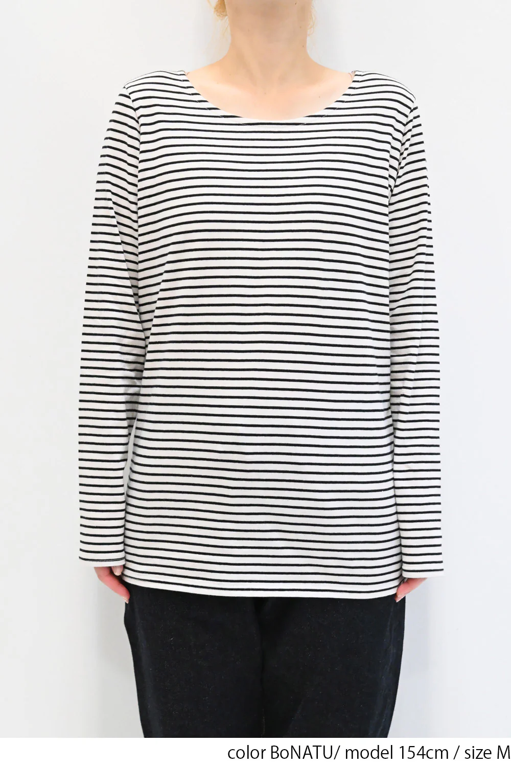 ニコニコボーダーロンTEE - Image 29