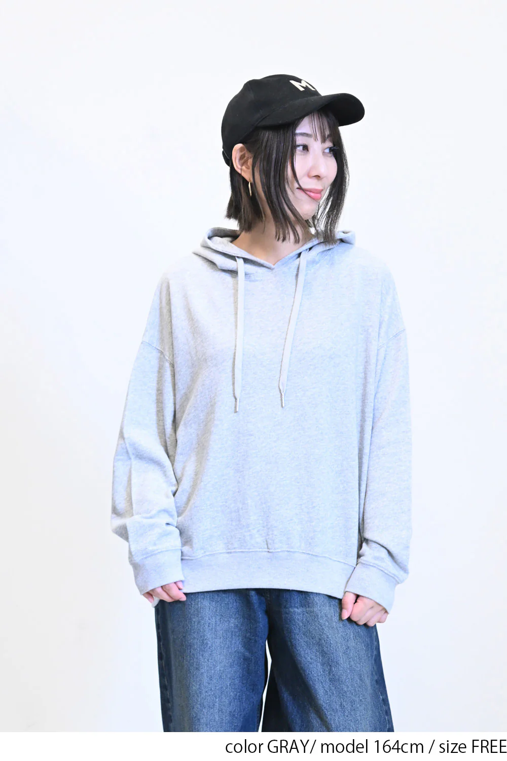 OE裏毛ゆるパーカープルオーバー - Image 16