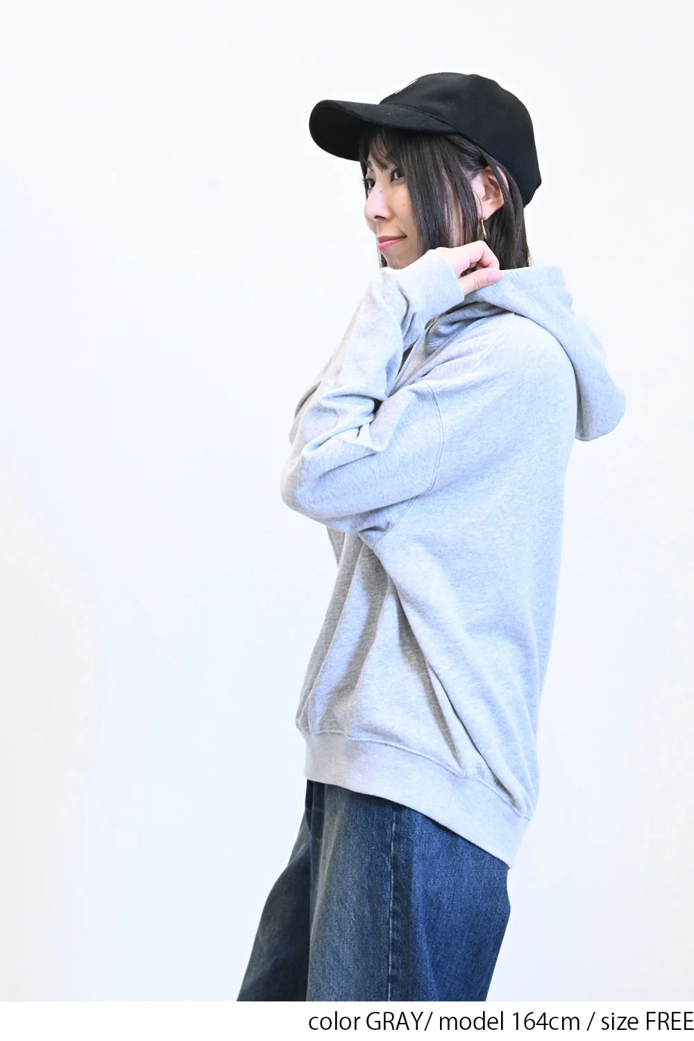 OE裏毛ゆるパーカープルオーバー - Image 17
