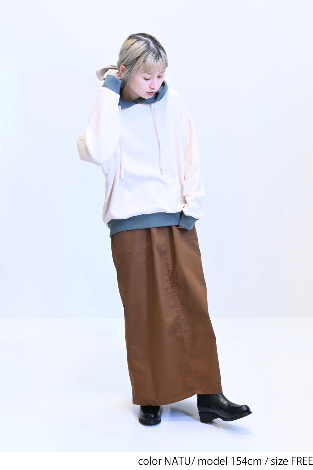 OE裏毛ゆるパーカープルオーバー - Image 19