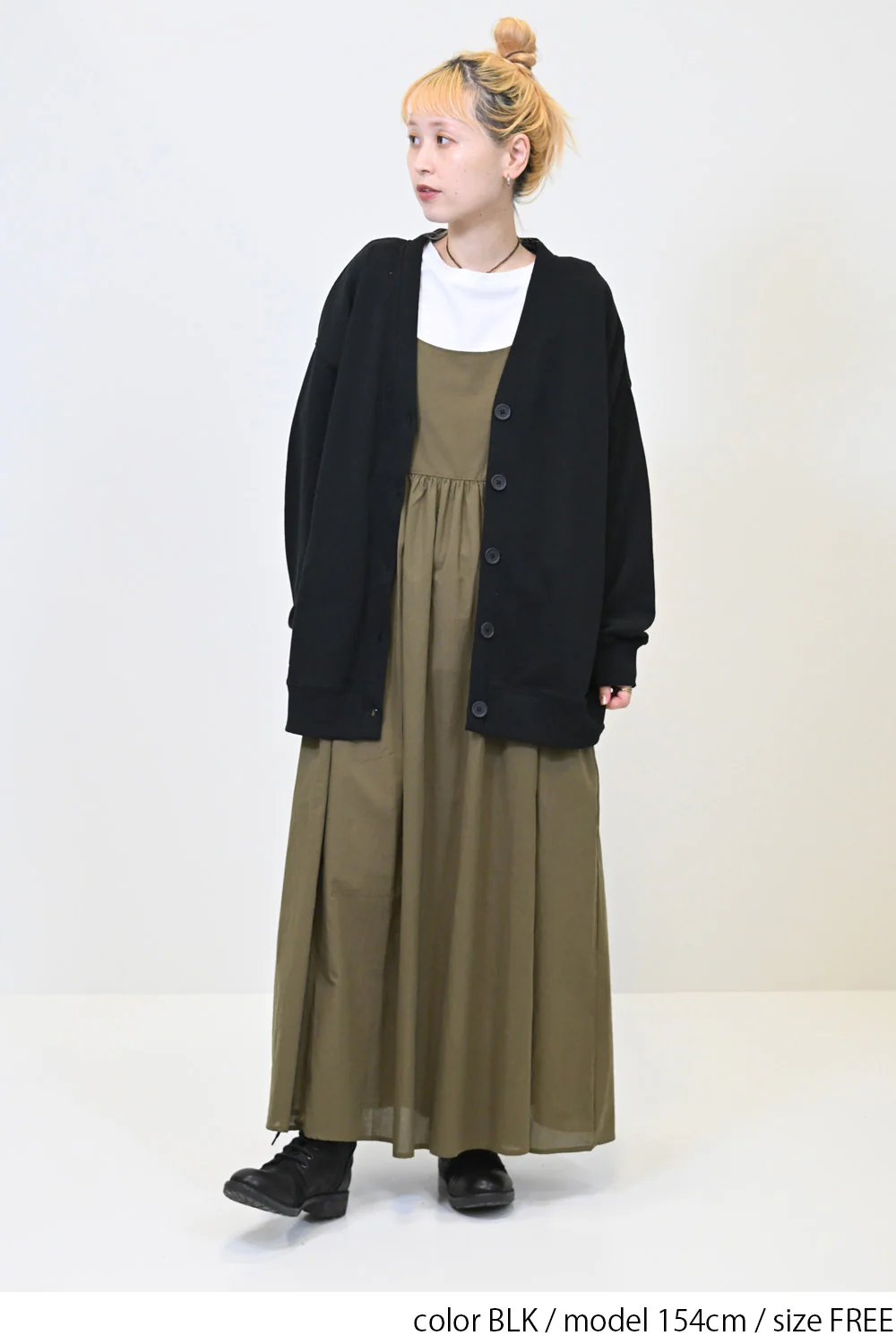 OE裏毛ゆったりカーディガン - Image 9