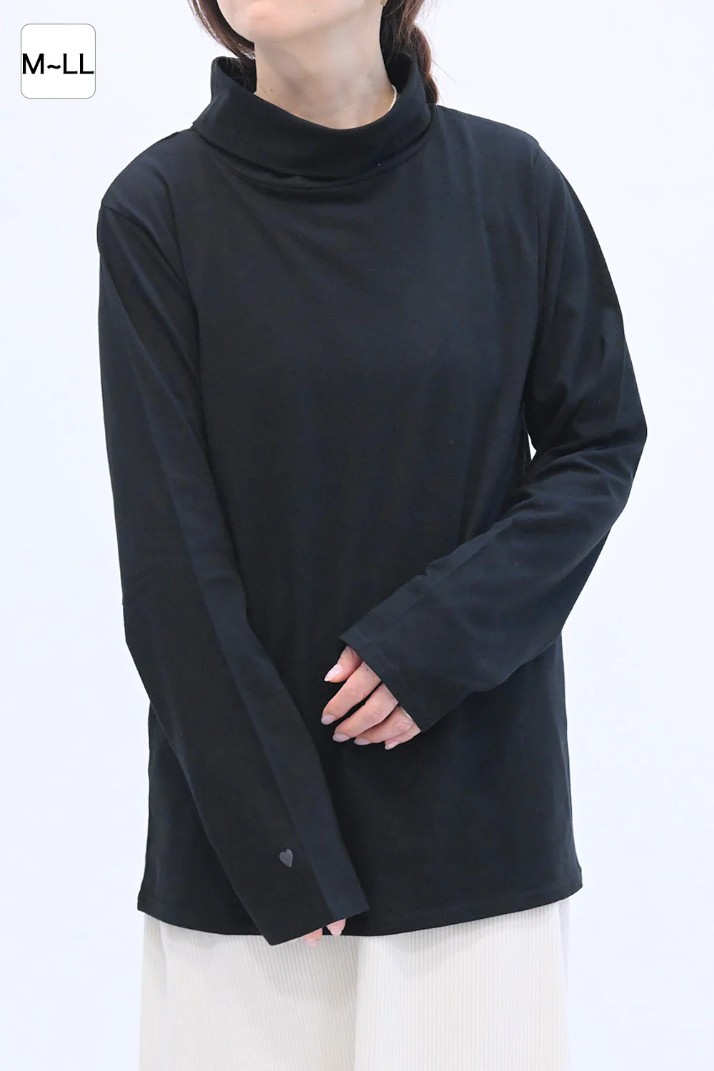 ニコニコ無地タートル - Image 4