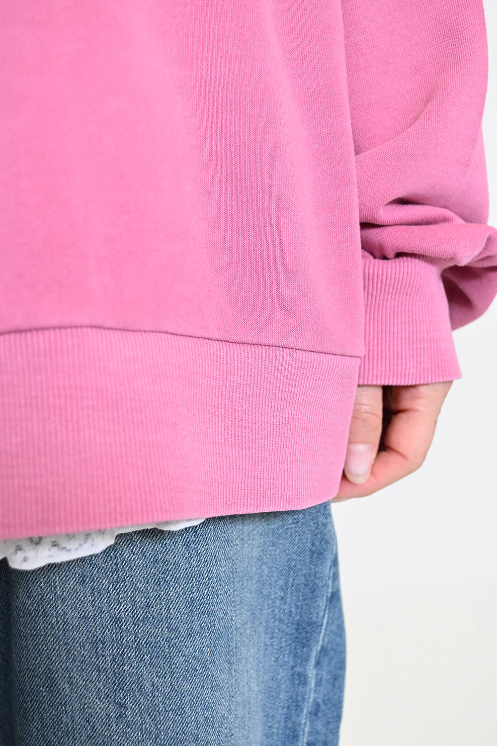 カレッジ刺繍ピグメント裏毛トレーナー - Image 26