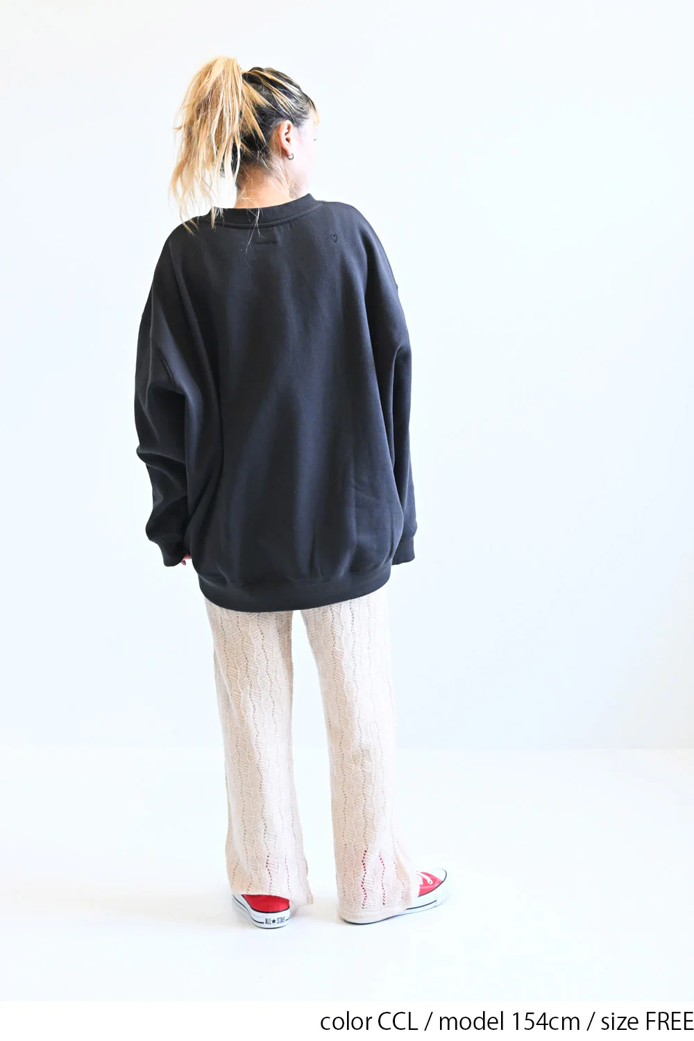 裏起毛ゆるプルオーバー - Image 12