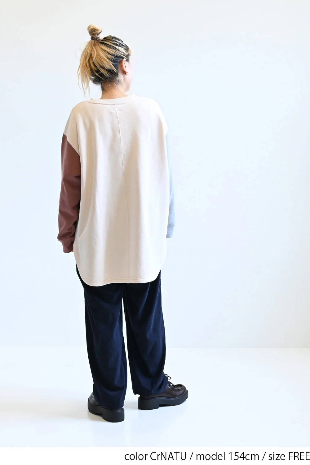 裏起毛ハート裾ラウンドチュニック - Image 16