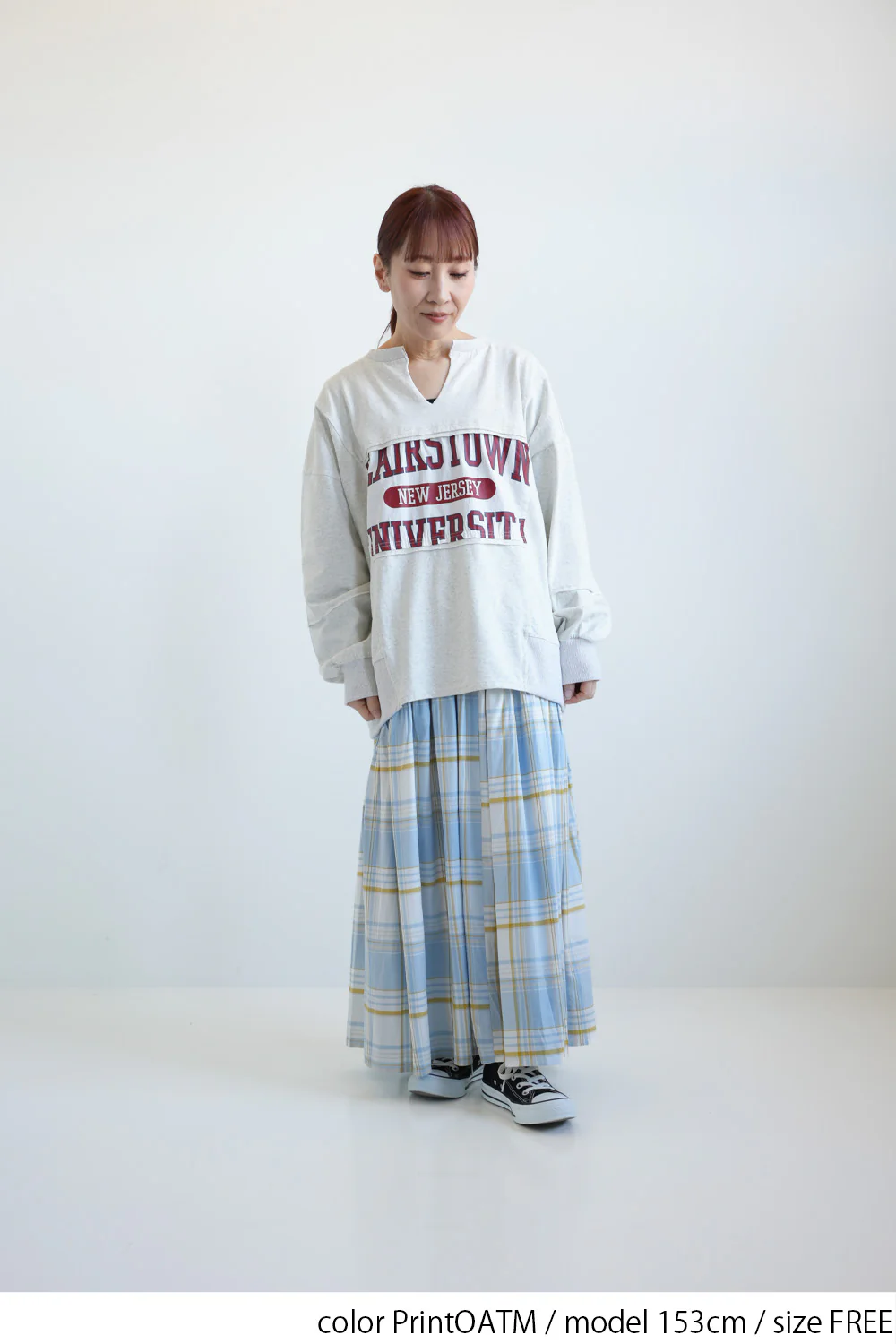 パウダー加工切替プリントプルオーバー - Image 4