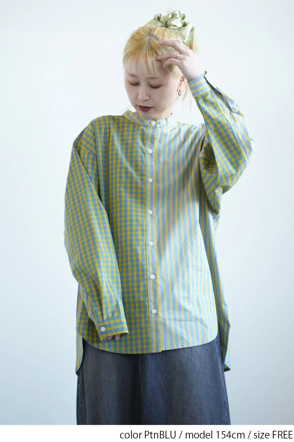 チェックｘストライプシャツ - Image 7