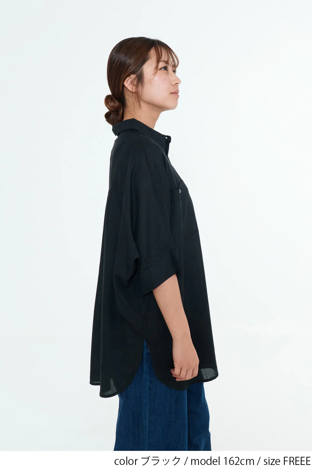さらっと快適オーバーサイズロングシャツ - Image 20