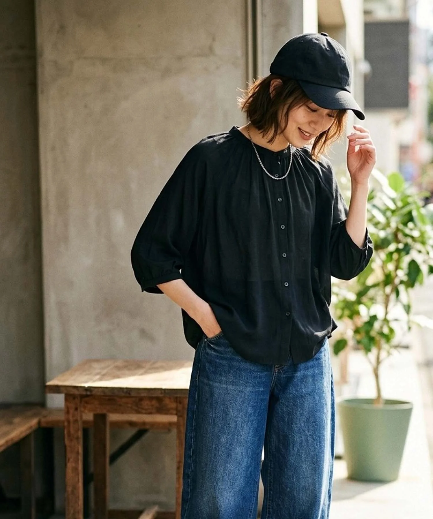 さらっと快適5分袖シャツ - Image 3