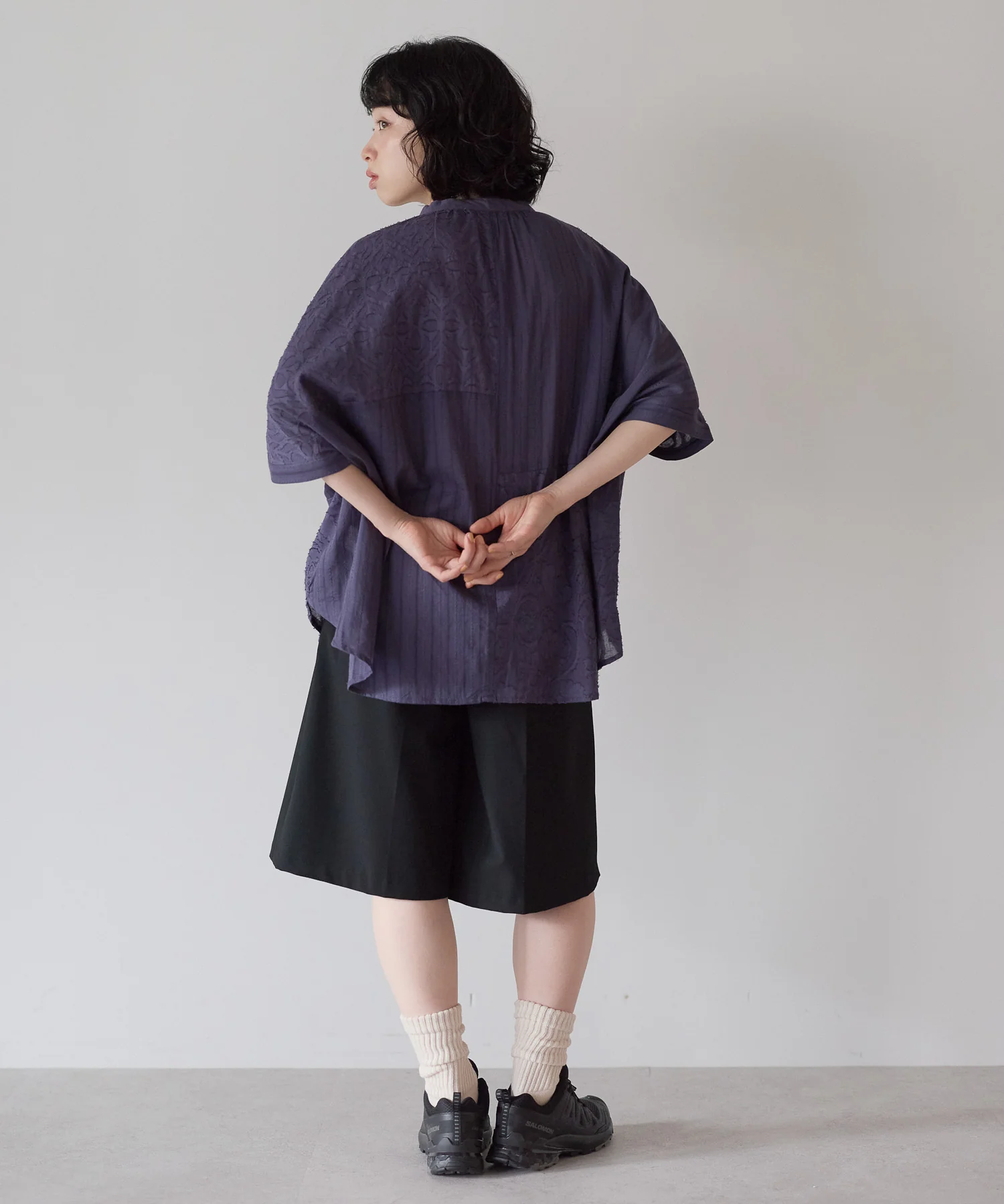 ふわ軽コットンパッチワーク刺繍レースブラウス - Image 22
