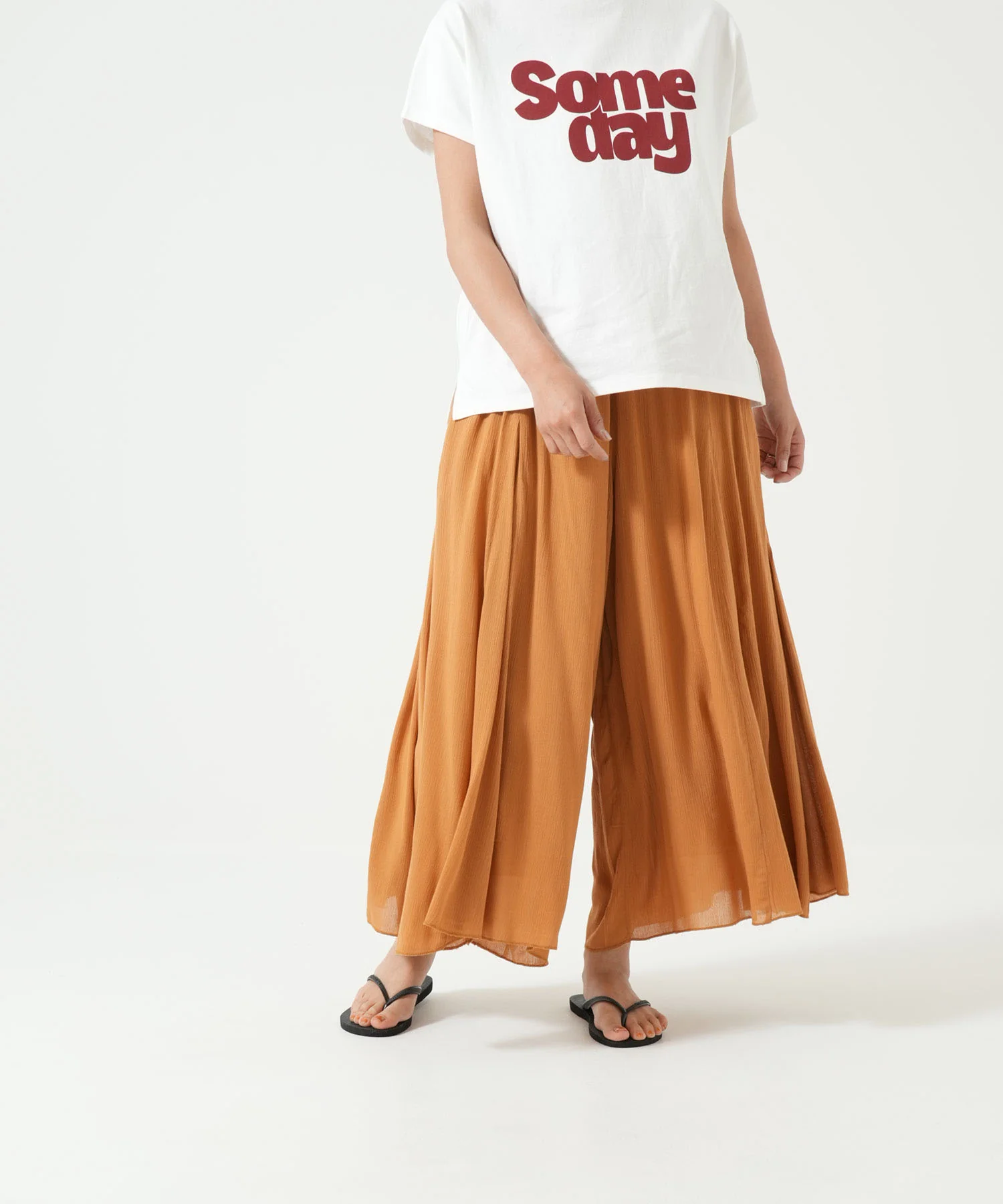 さらっと快適ワイドパンツ(裏地付き) - Image 17