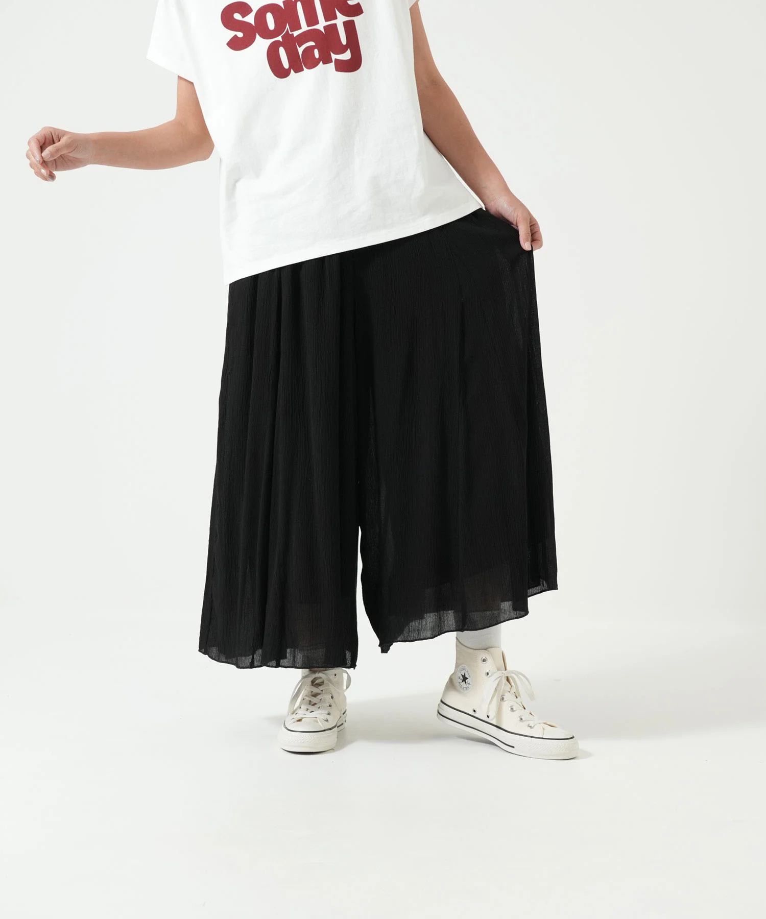 さらっと快適ワイドパンツ(裏地付き) - Image 18