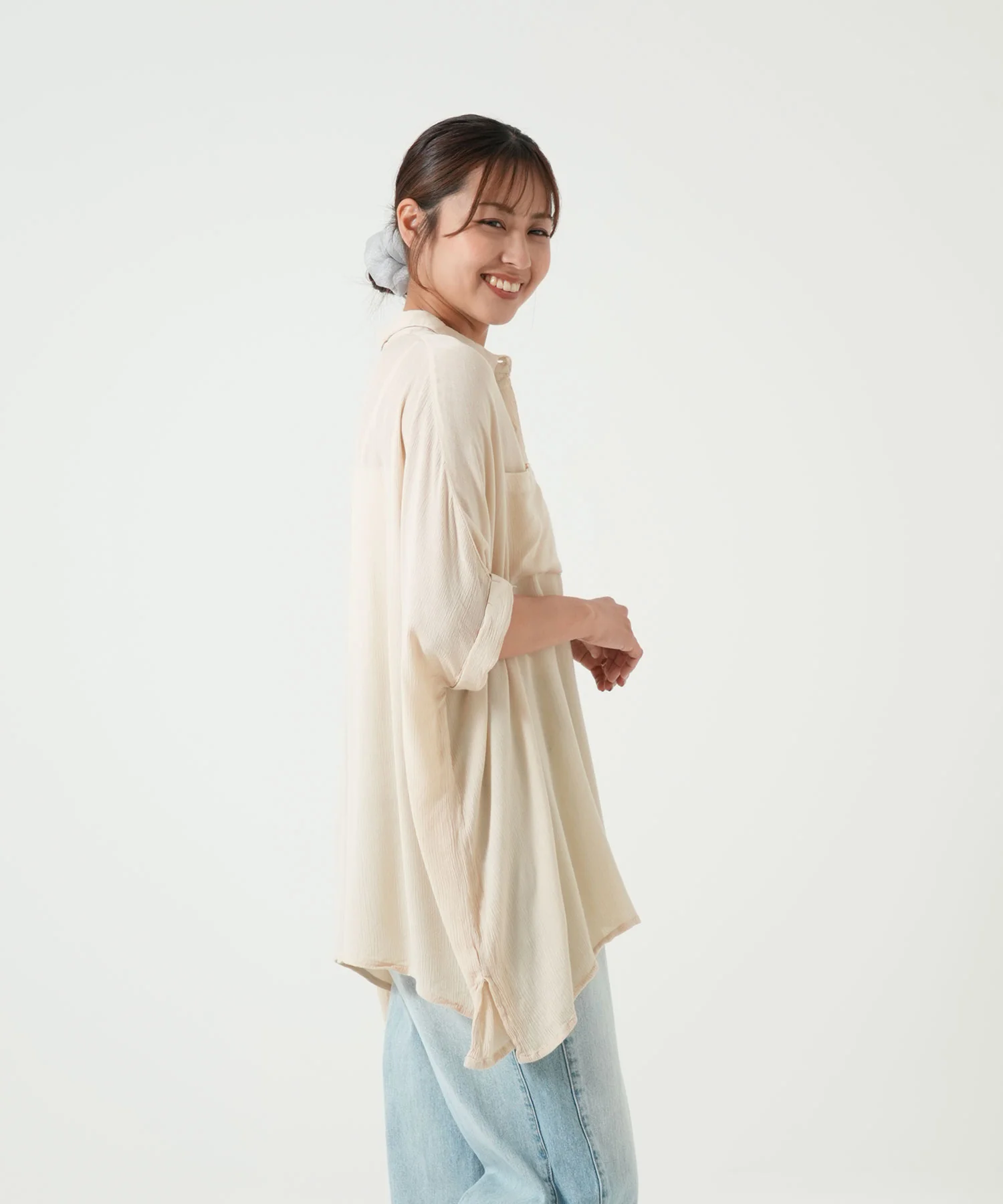 さらっと快適ゆったりシャツ(ポケット付き) - Image 14