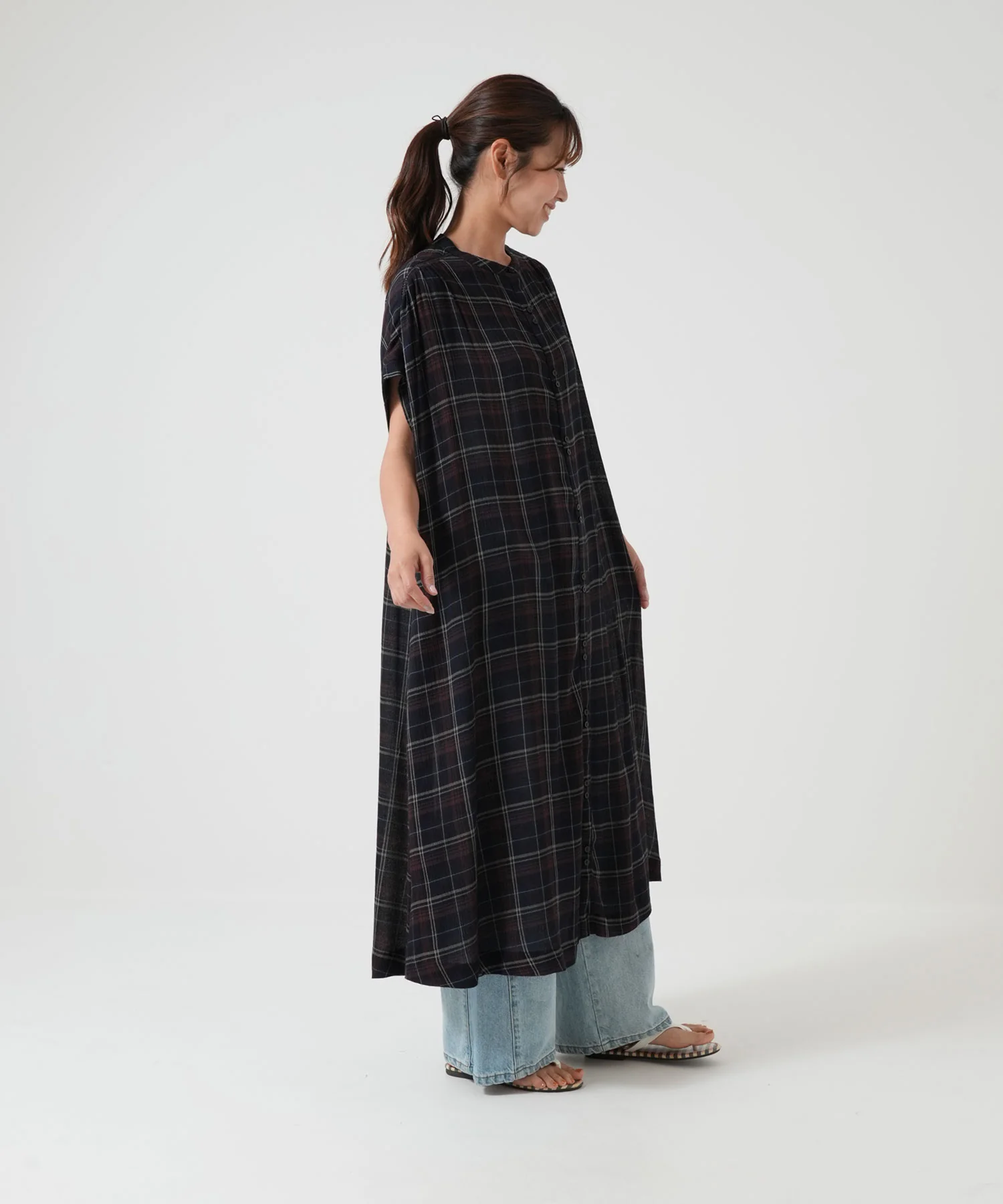 さらっと快適フレンチスリーブワンピース - Image 9