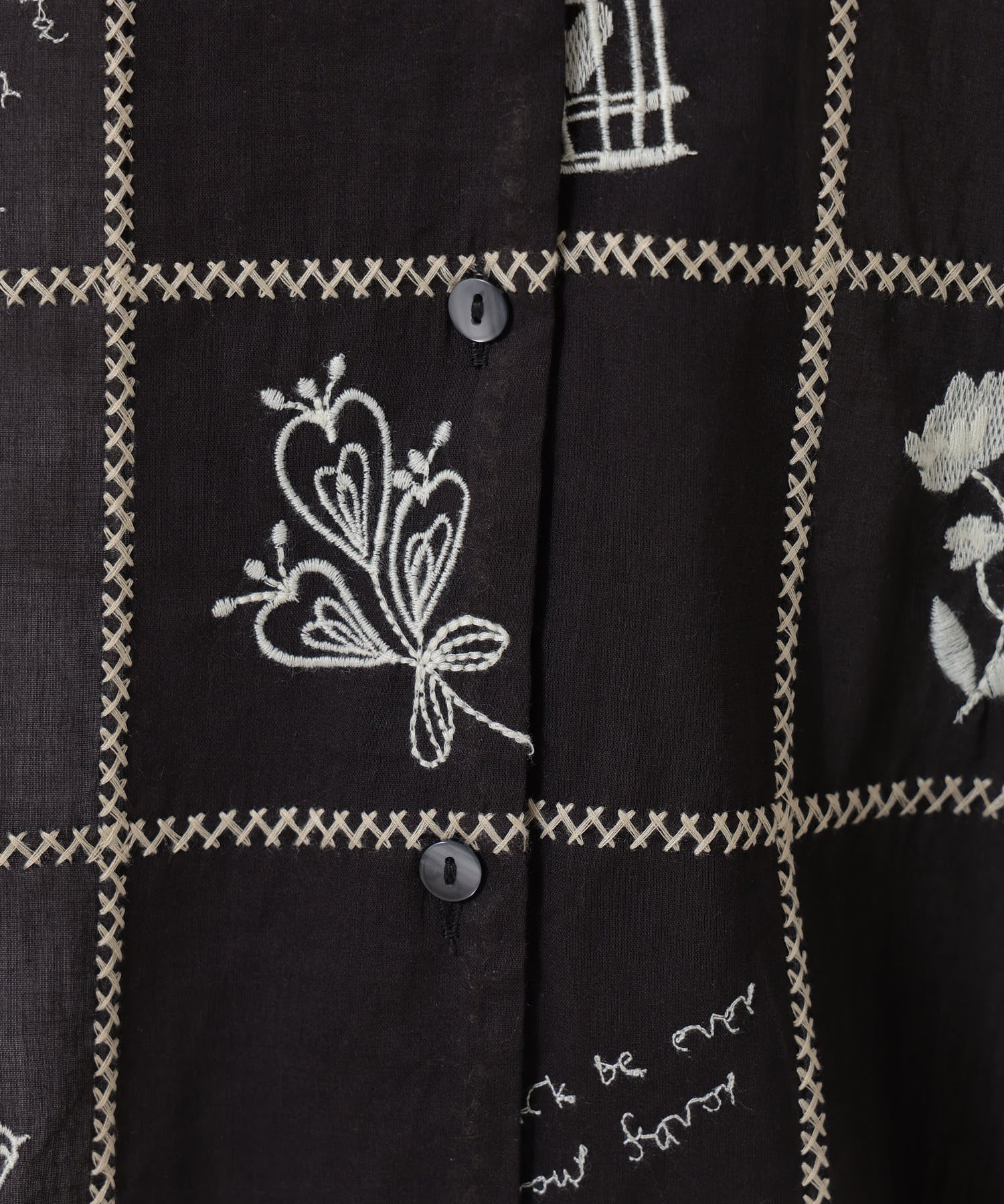 パッチワーク刺繍シャツ - Image 31