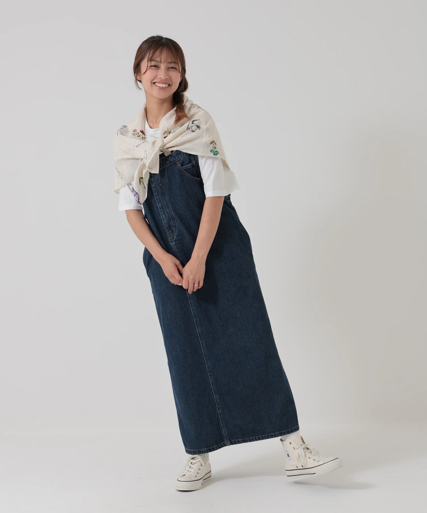 パッチワーク刺繍スカーフ - Image 10