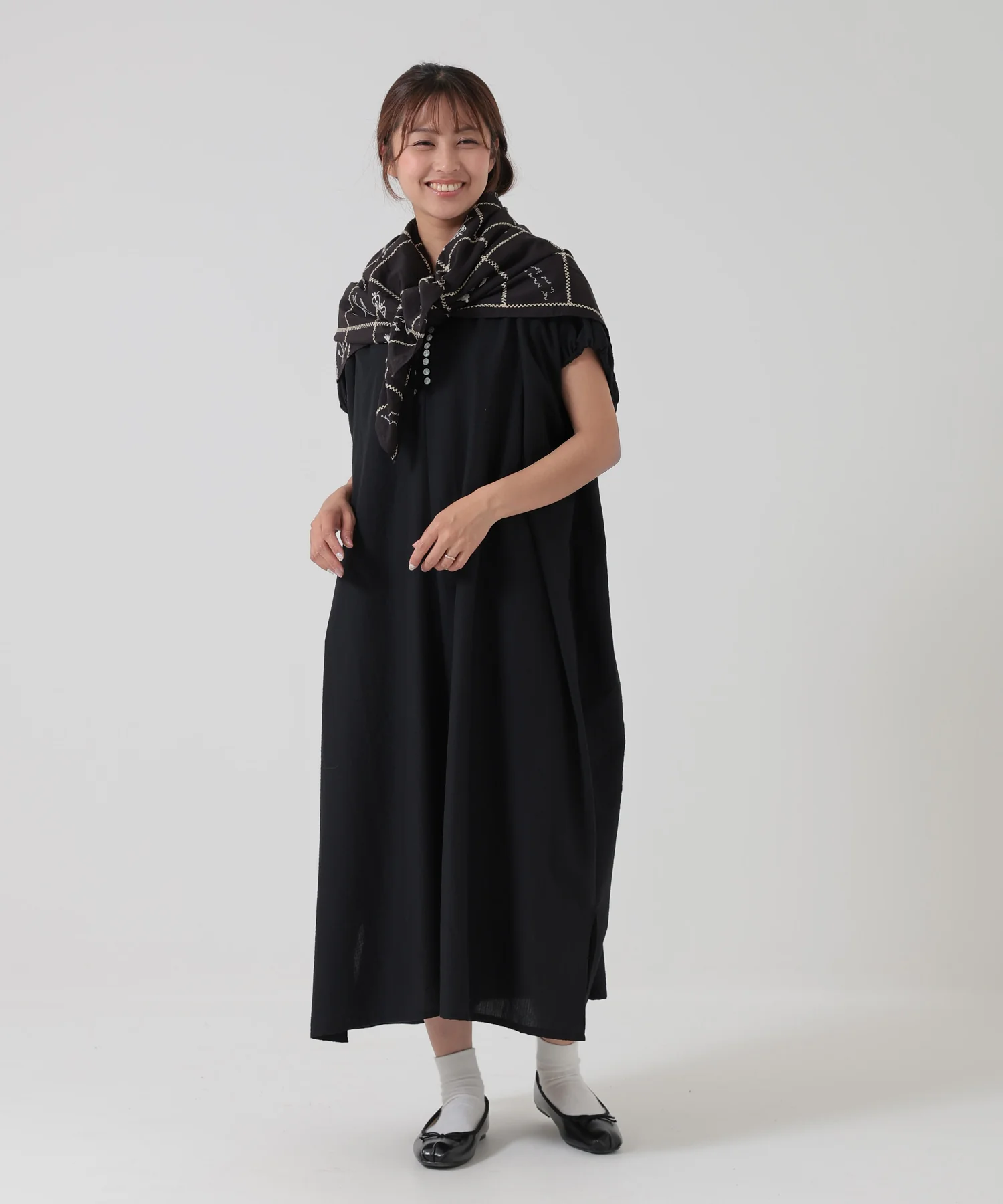 パッチワーク刺繍スカーフ - Image 20
