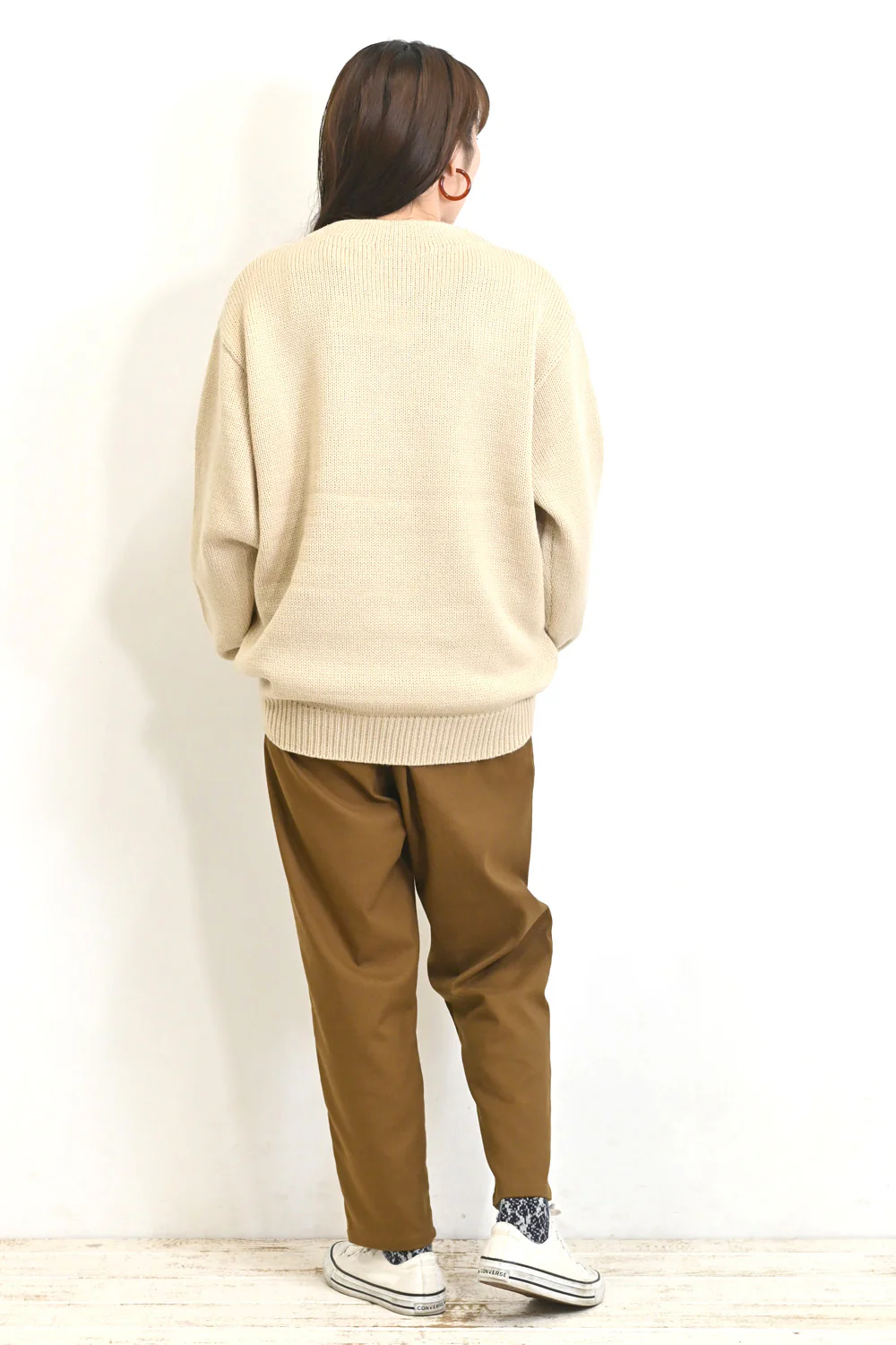 すっきりネックニットプルオーバー - Image 5