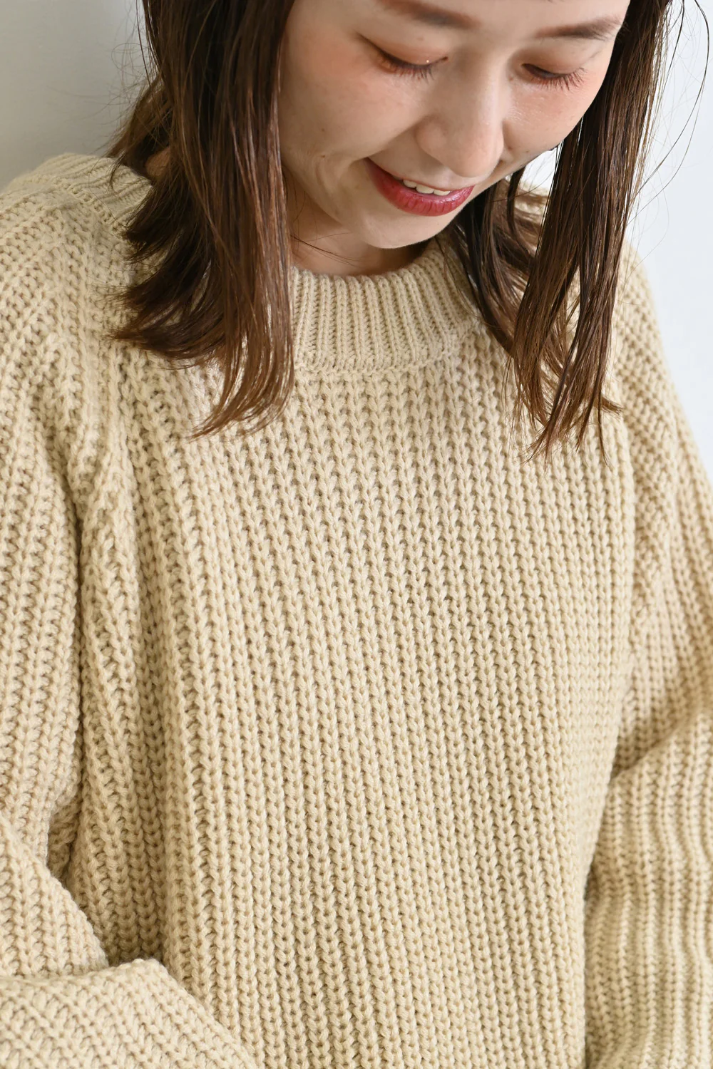 畦編みニットプルオーバー - Image 24