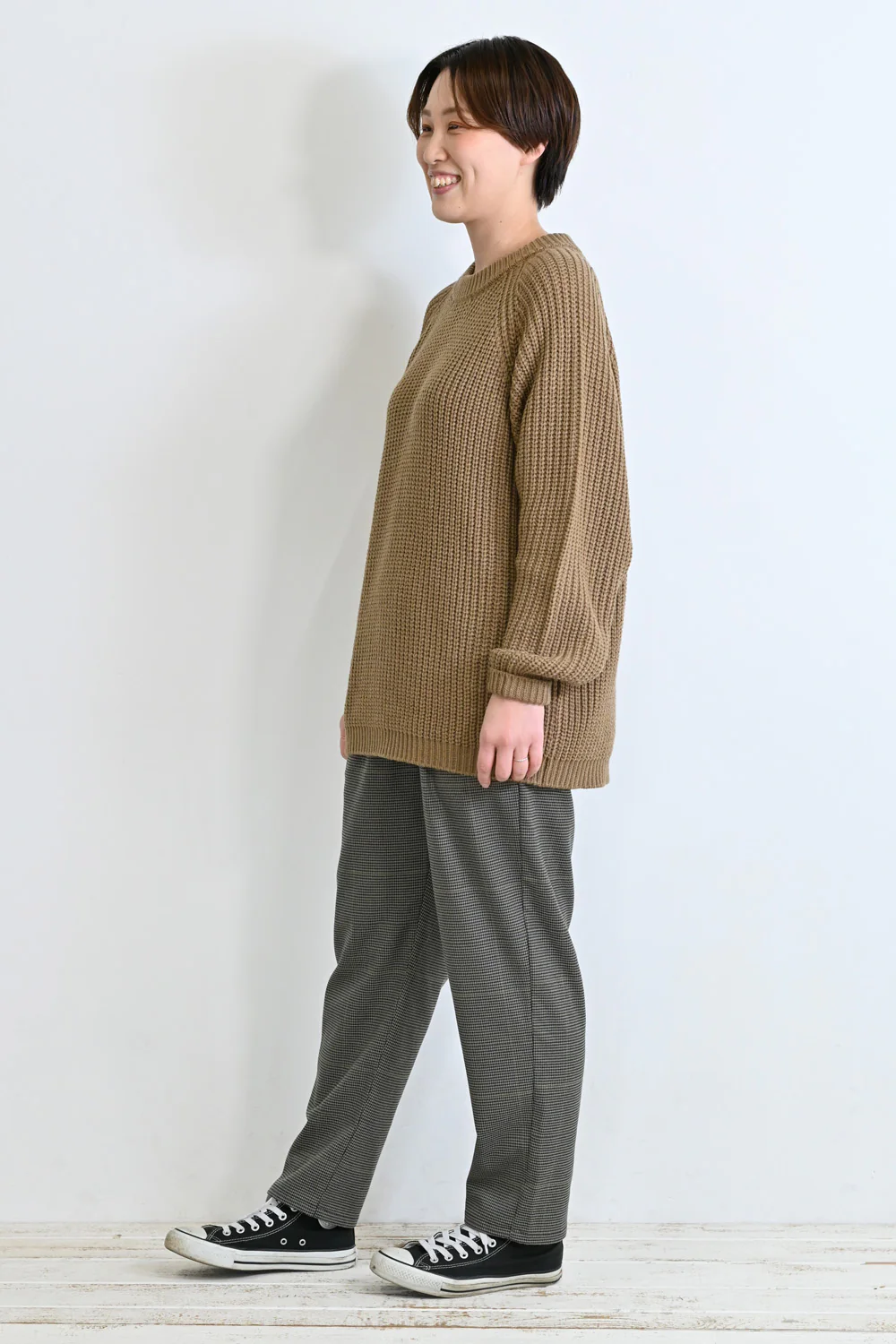 畦編みニットプルオーバー - Image 6