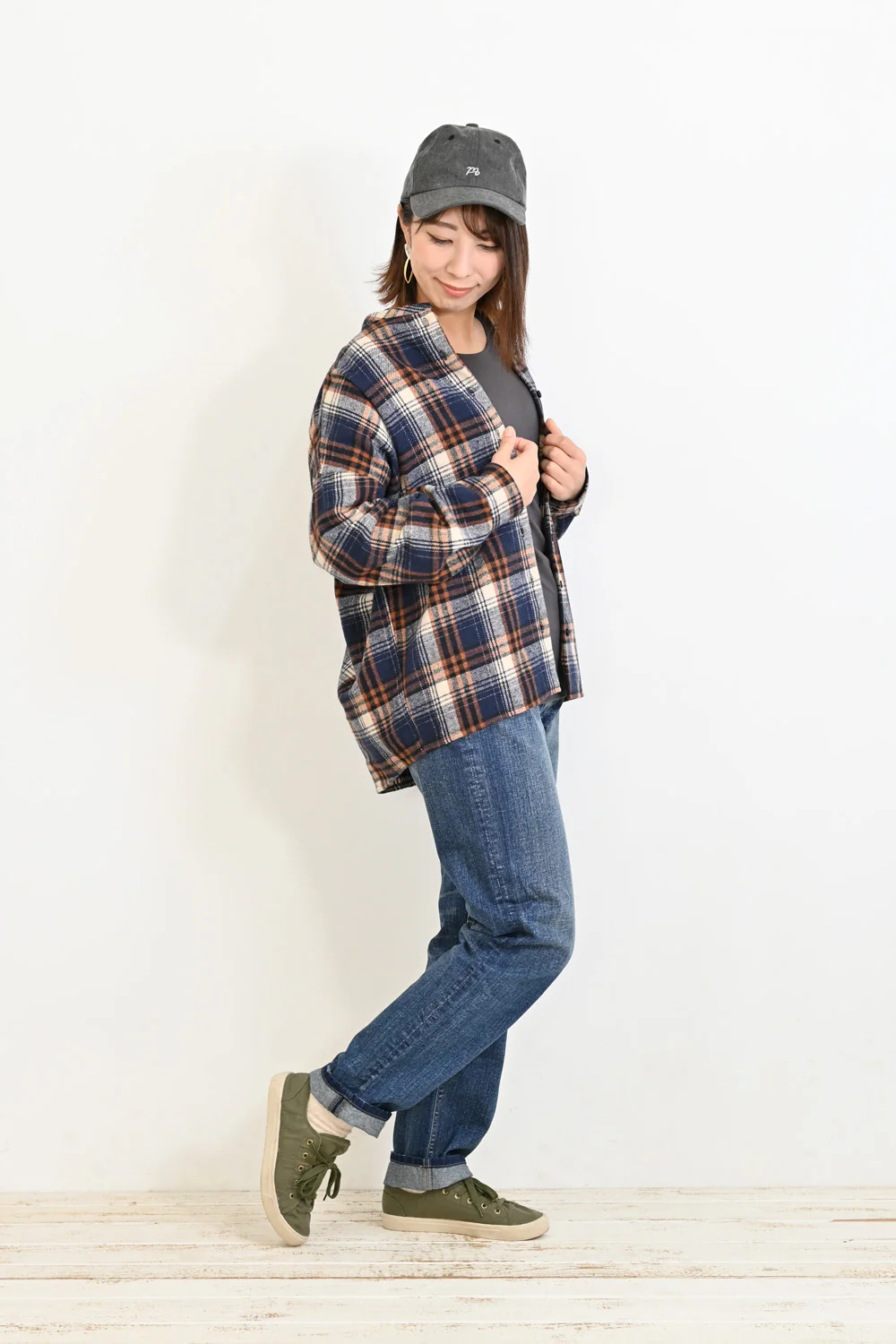 あったか起毛のチェックシャツ - Image 4